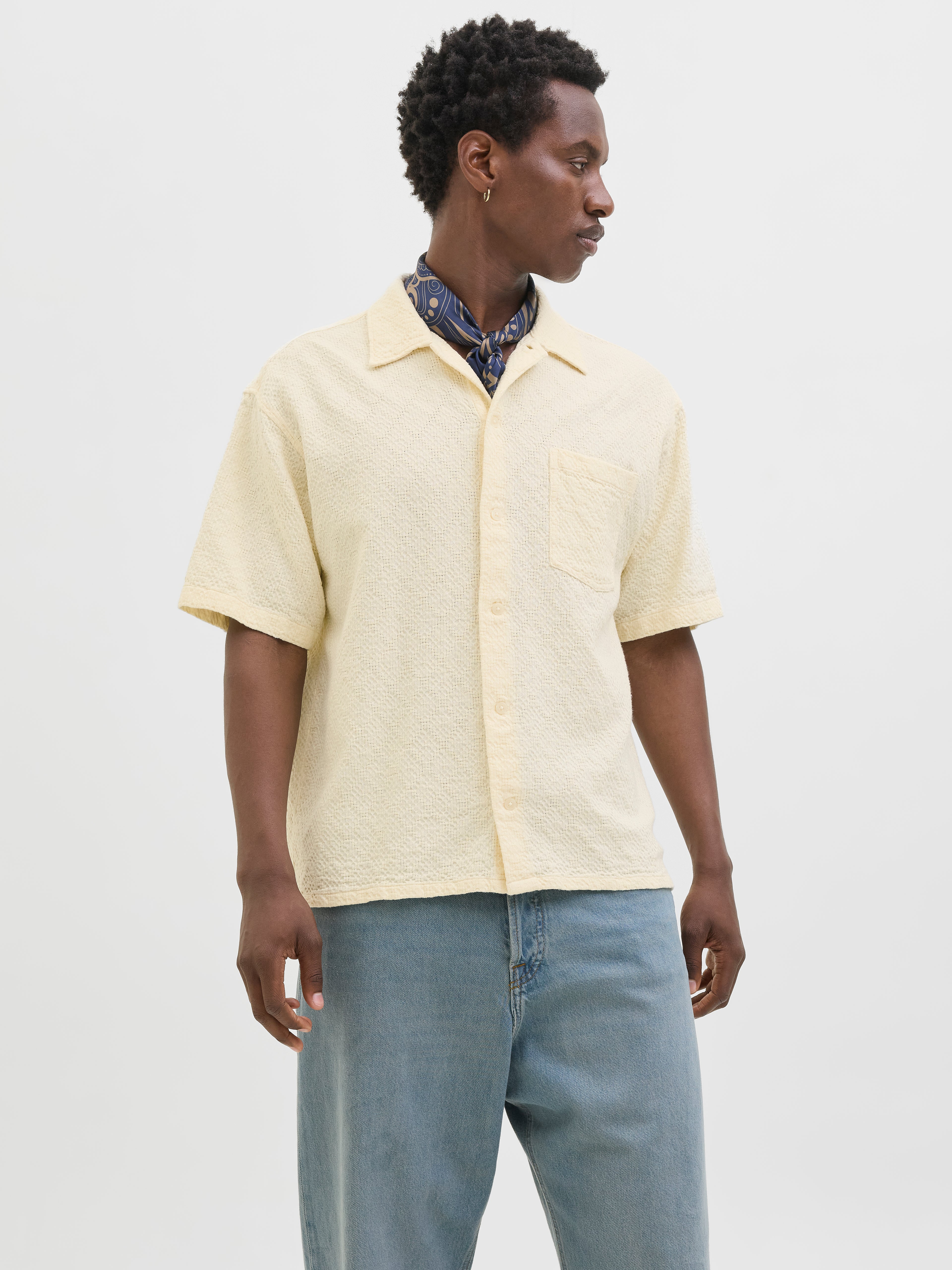 Bestseller Twill Hemd Herren Klassisch Kurzarm<br>