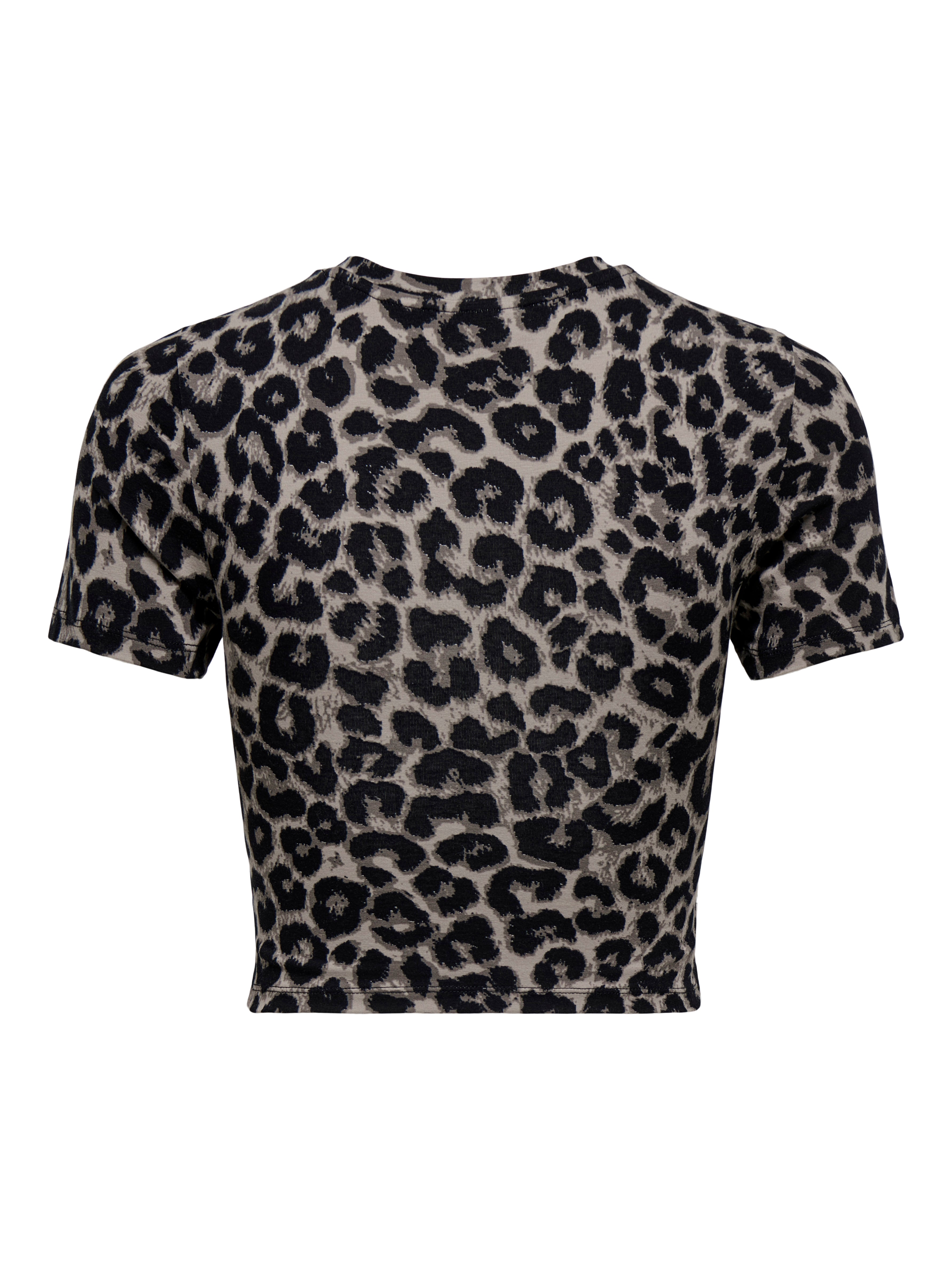 JDY Top Damen Slim Fit Kurzarm Rundhals Verkürzt