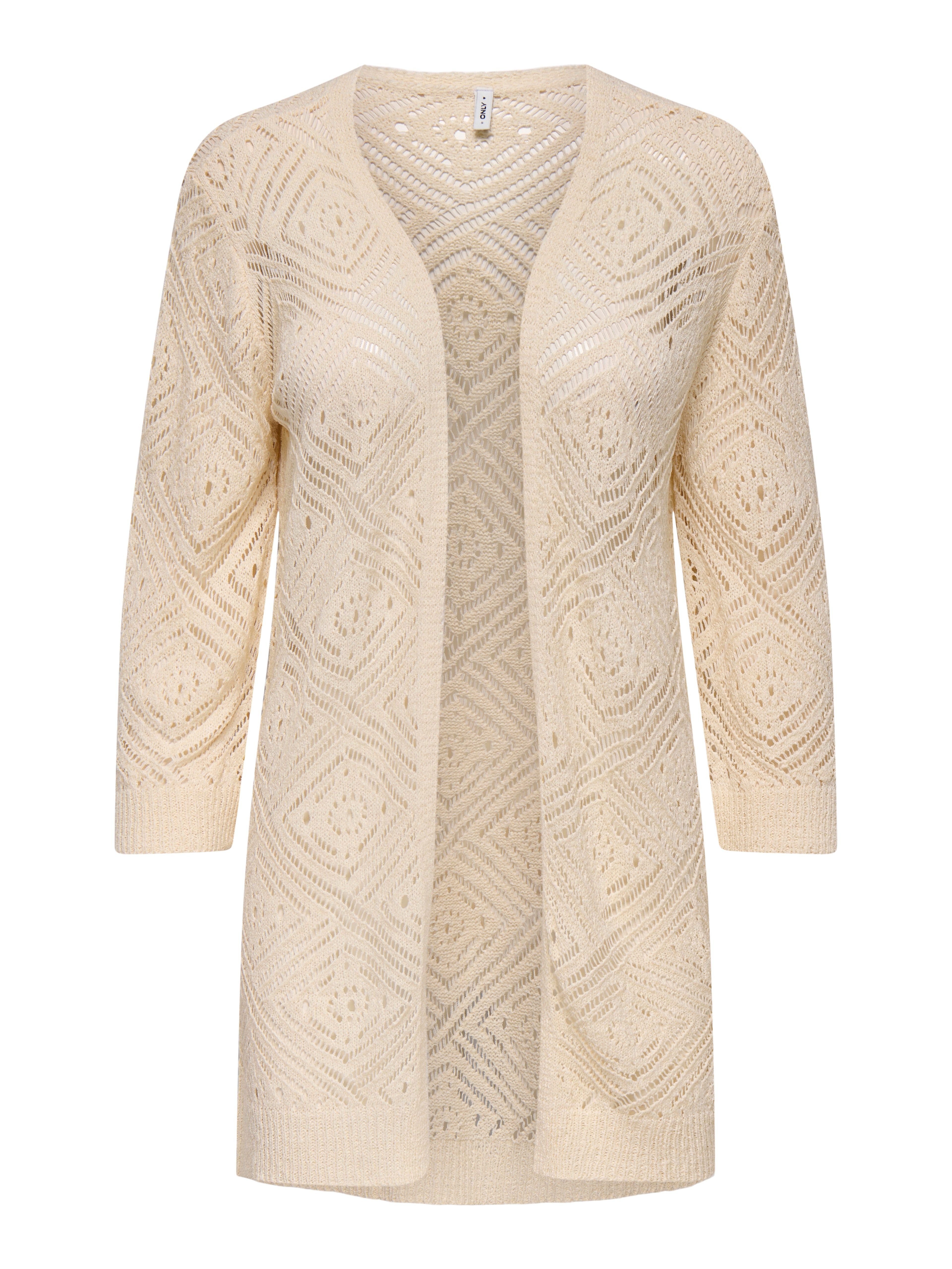 Bestseller Strickjacke Damen Flachstrick Locker Geschnitten