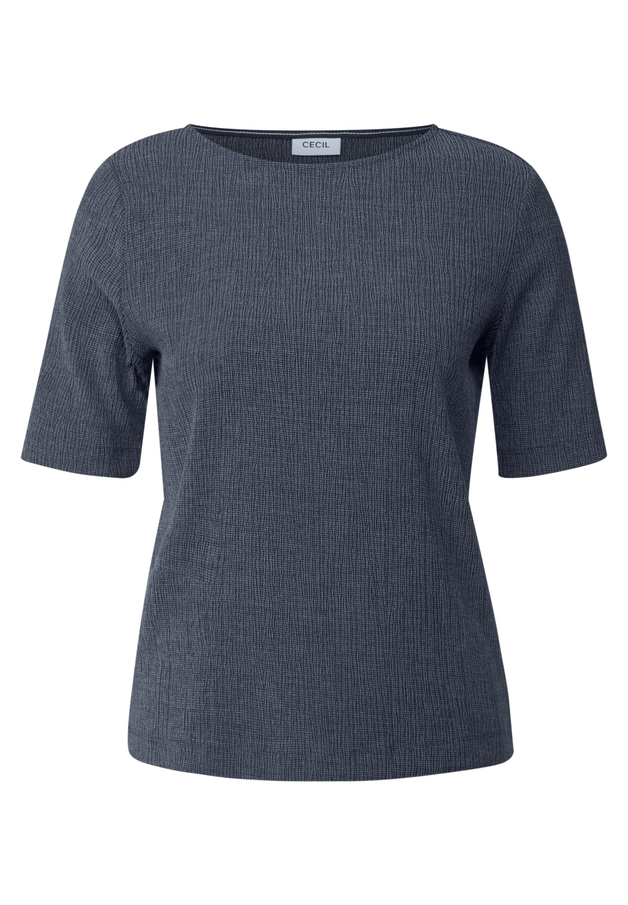 CECIL Crepe T-Shirt Damen rain