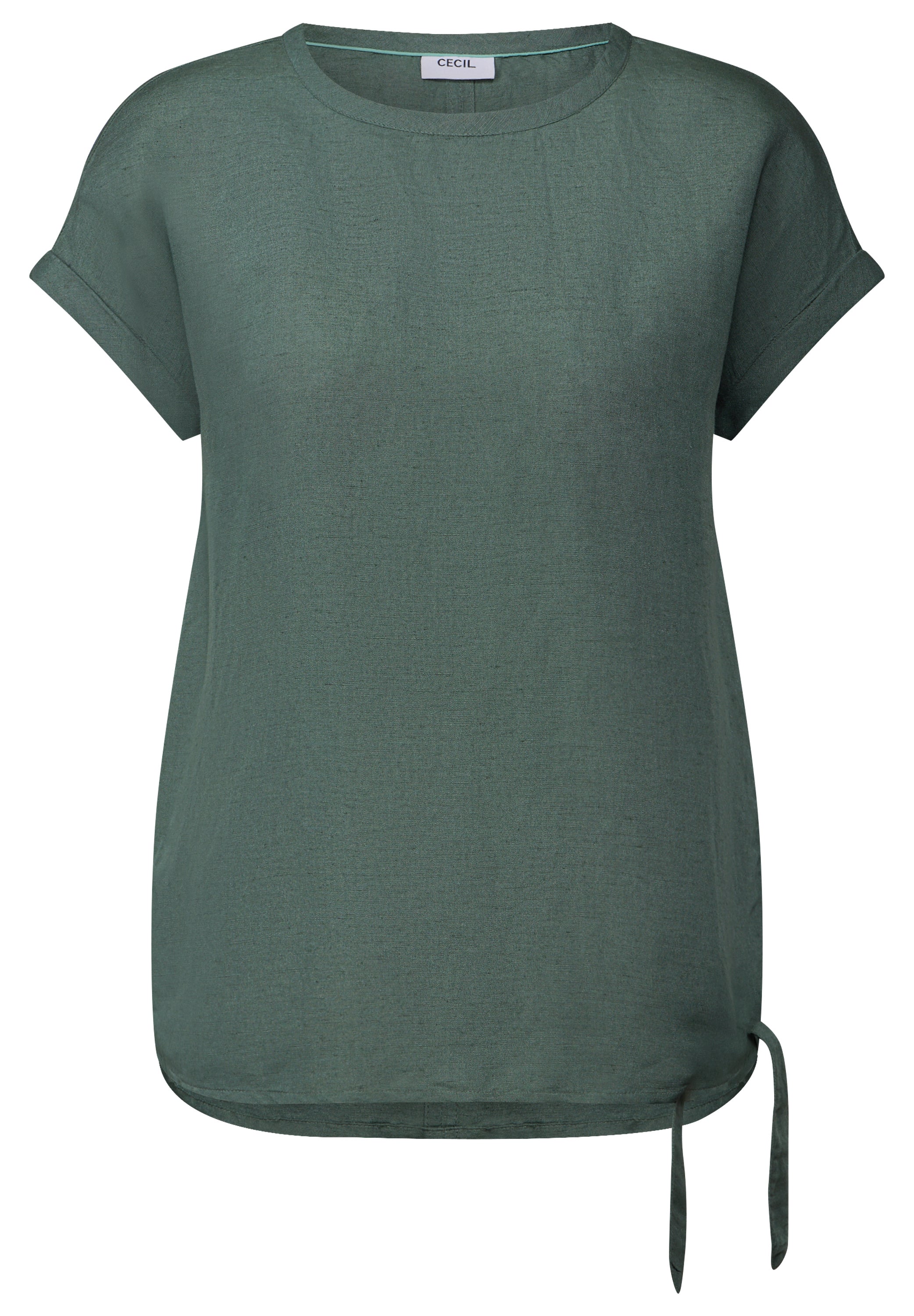 CECIL Sommerbluse Damen lässiger Look Knotendetail