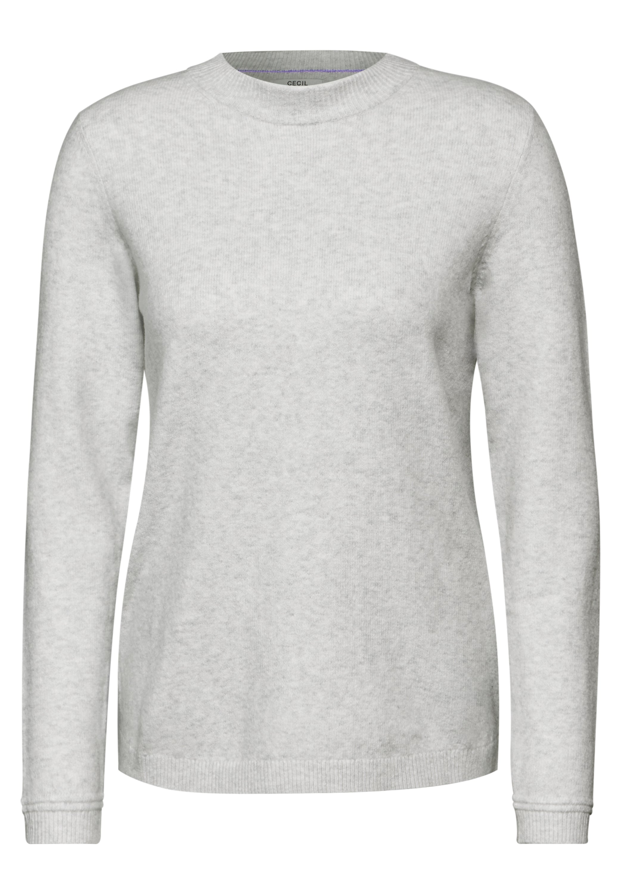 CECIL Feinstrickpullover Damen Dunkelgrau