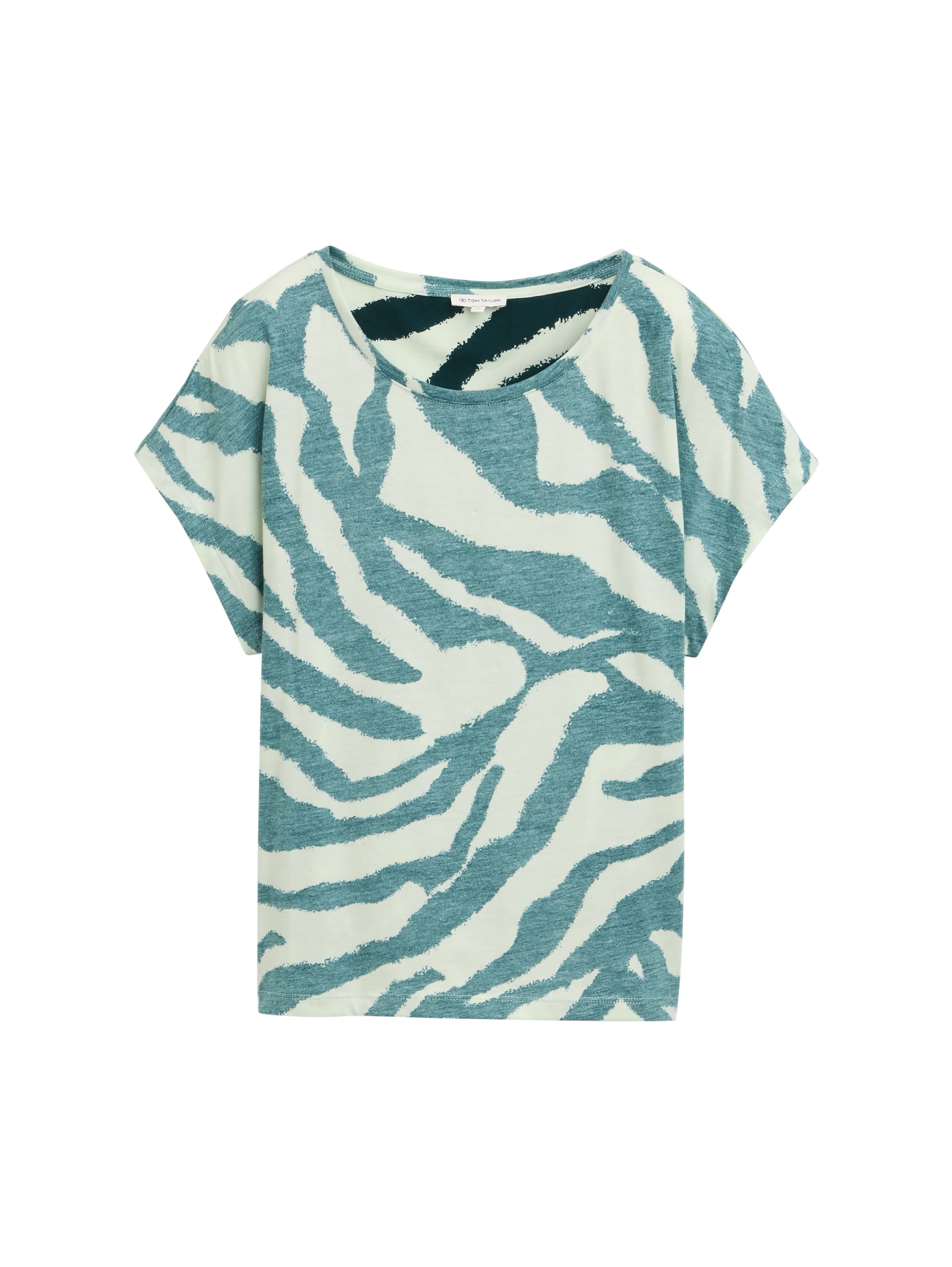 Tom Tailor Denim T-Shirt Erwachsene Inside-Out-Print