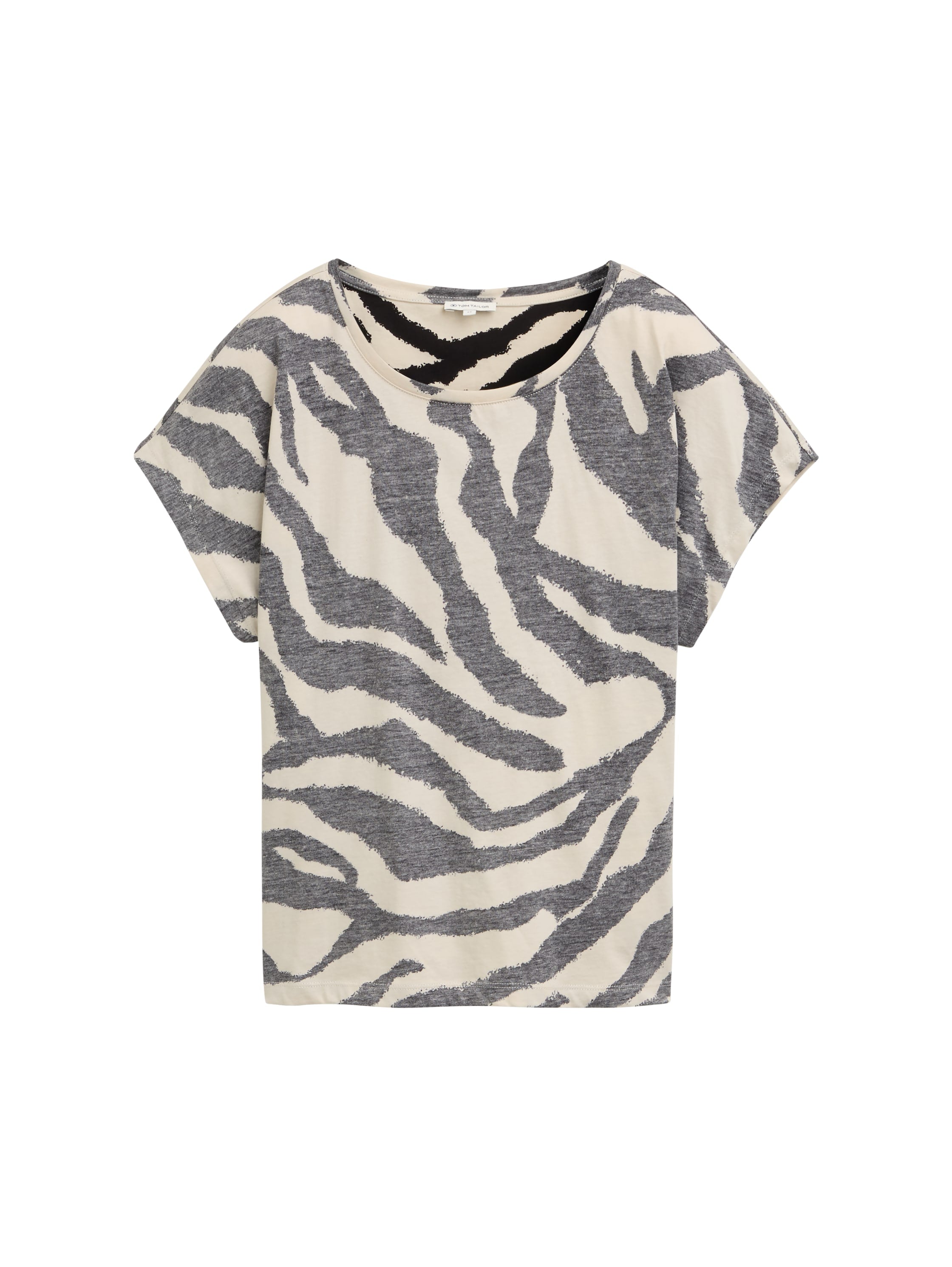 Tom Tailor Denim T-Shirt Erwachsene Inside-Out-Print