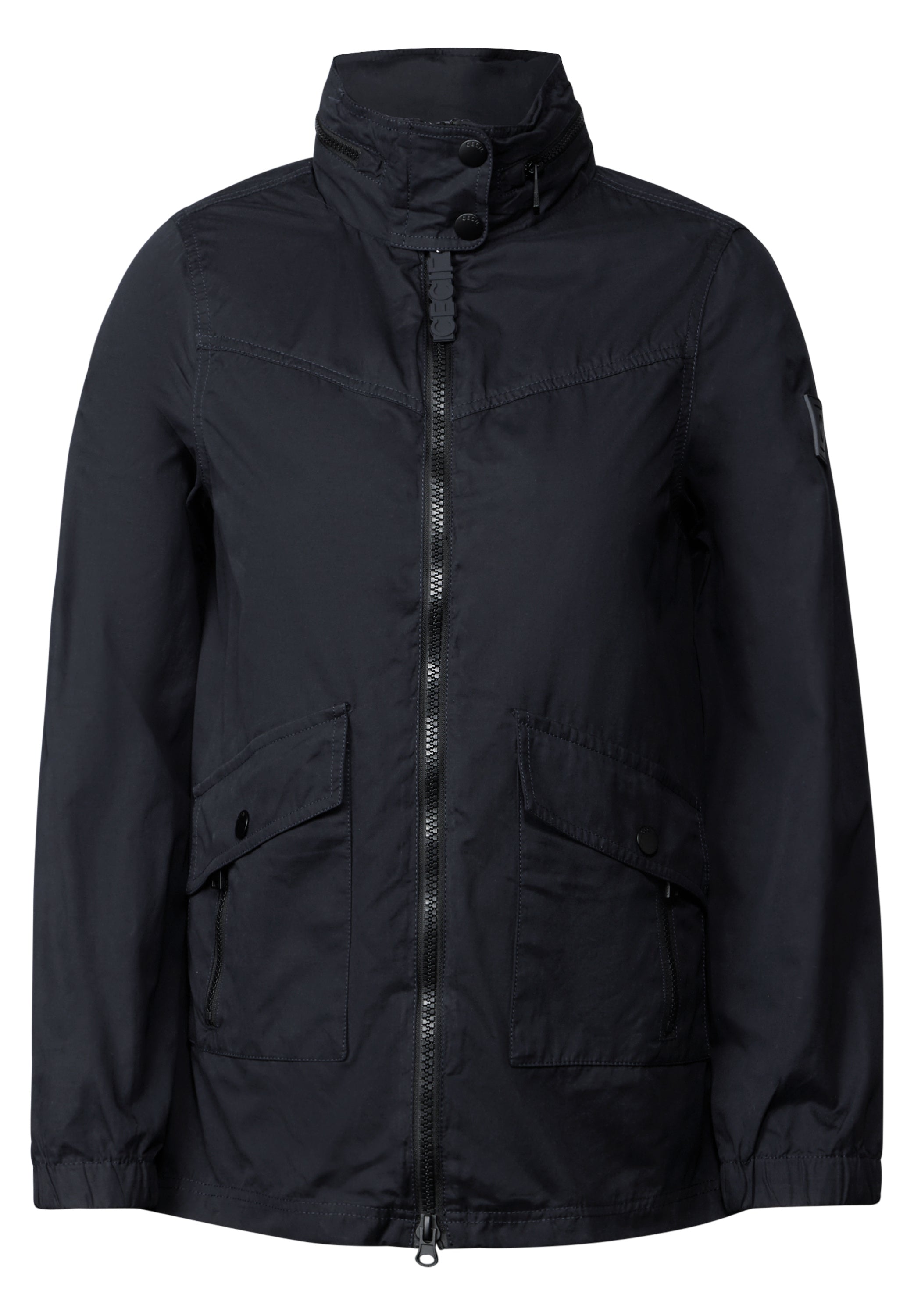 CECIL Midi Jacke Damen mit herausnehmbarer Kapuze