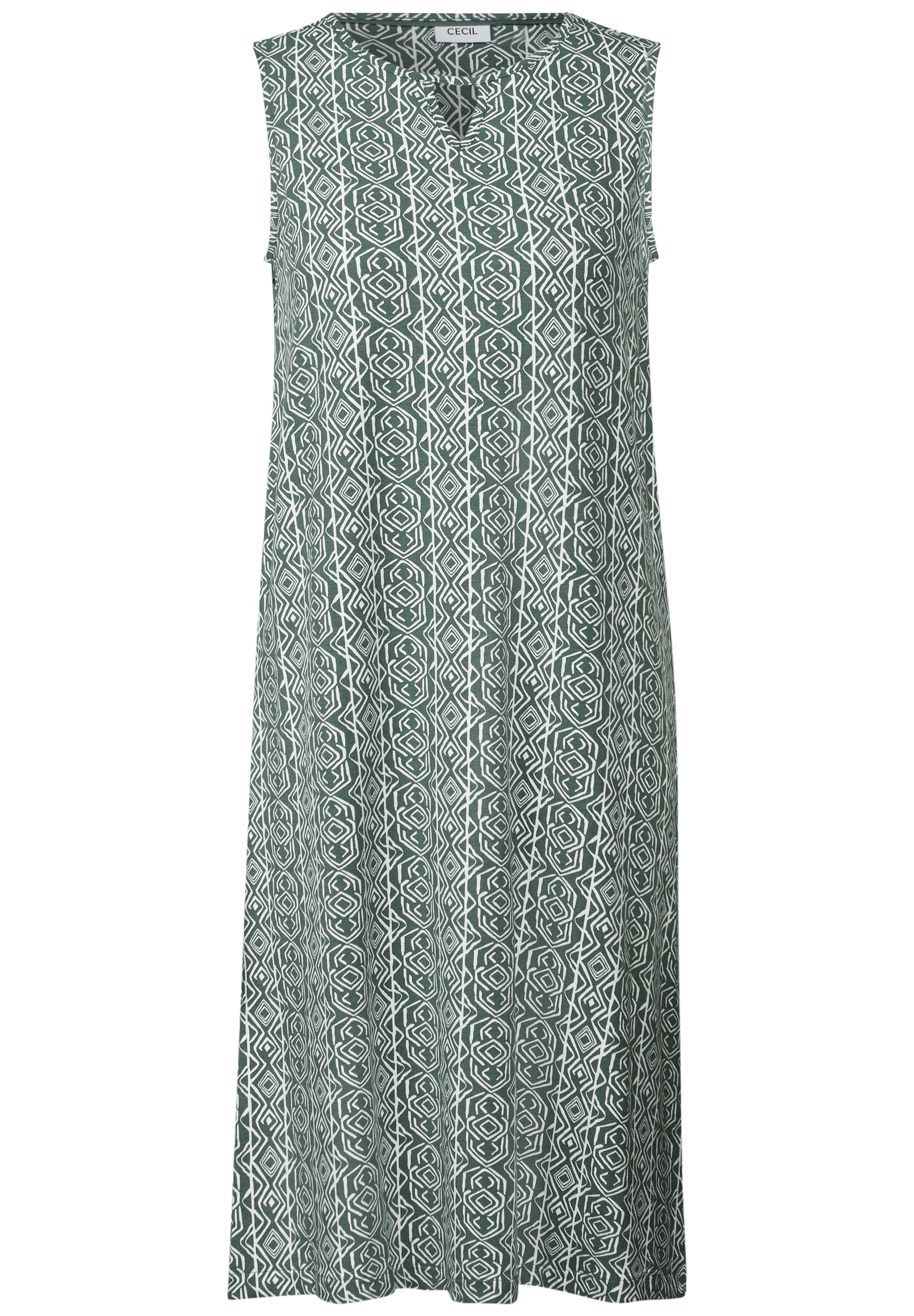 CECIL Ärmelloses Jersey-Kleid Damen mit Cut-Out