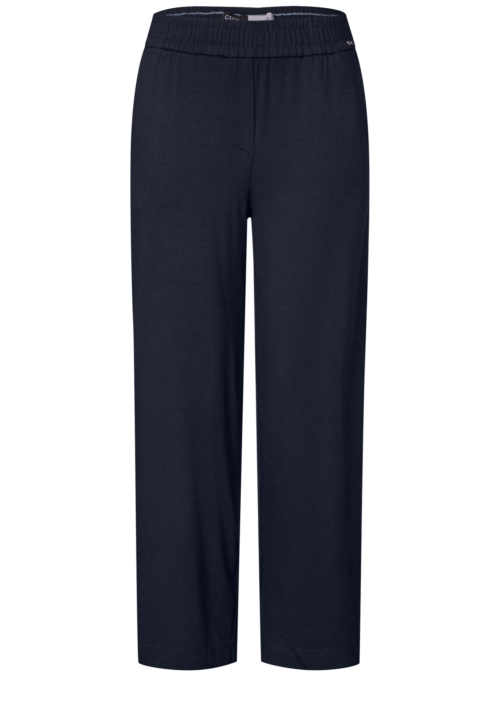 CECIL Culotte Damen High Waist Wide Leg Stretchhose