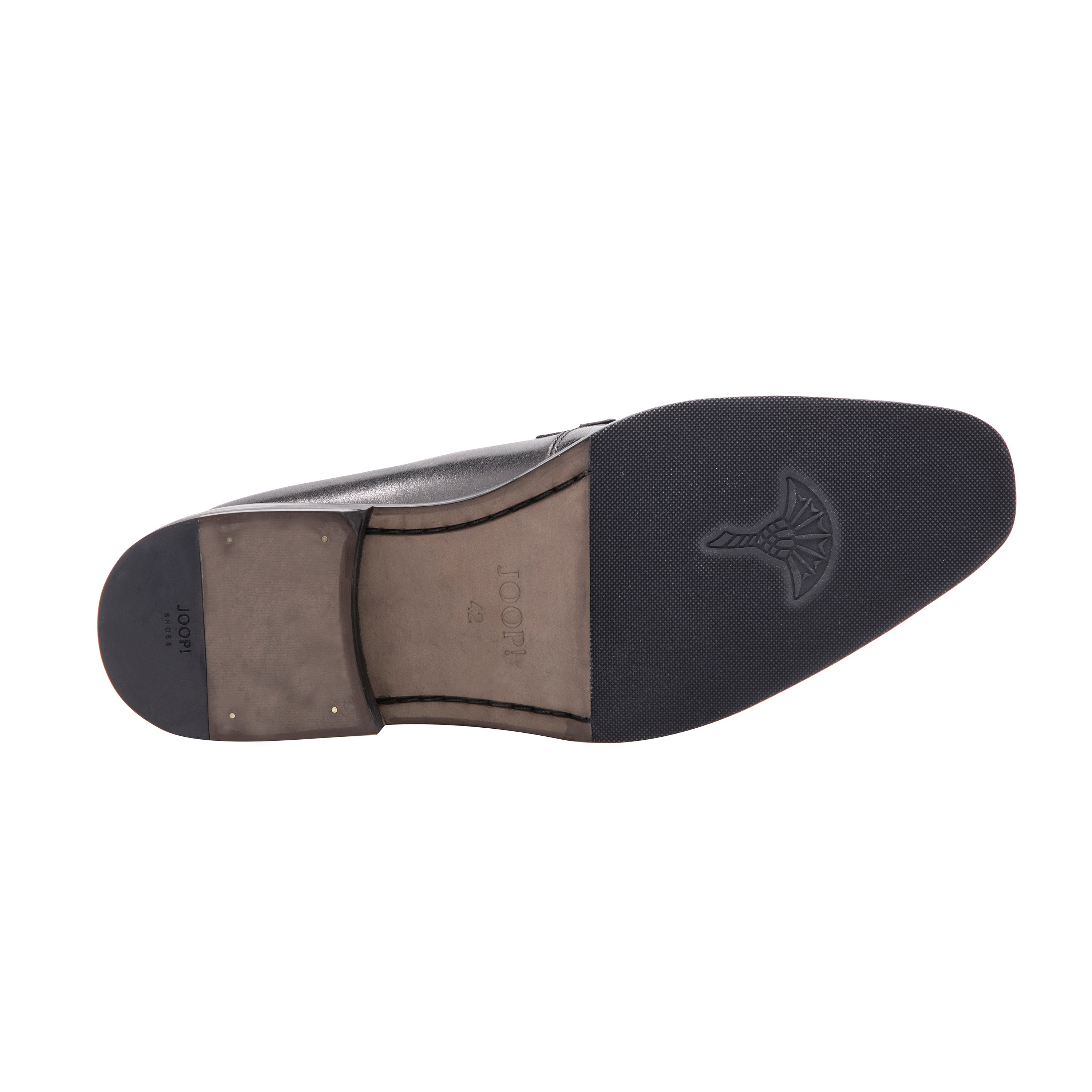 Müller & Meirer Schnürschuh aus Rindsleder für Herren mit Logo-Prägung
