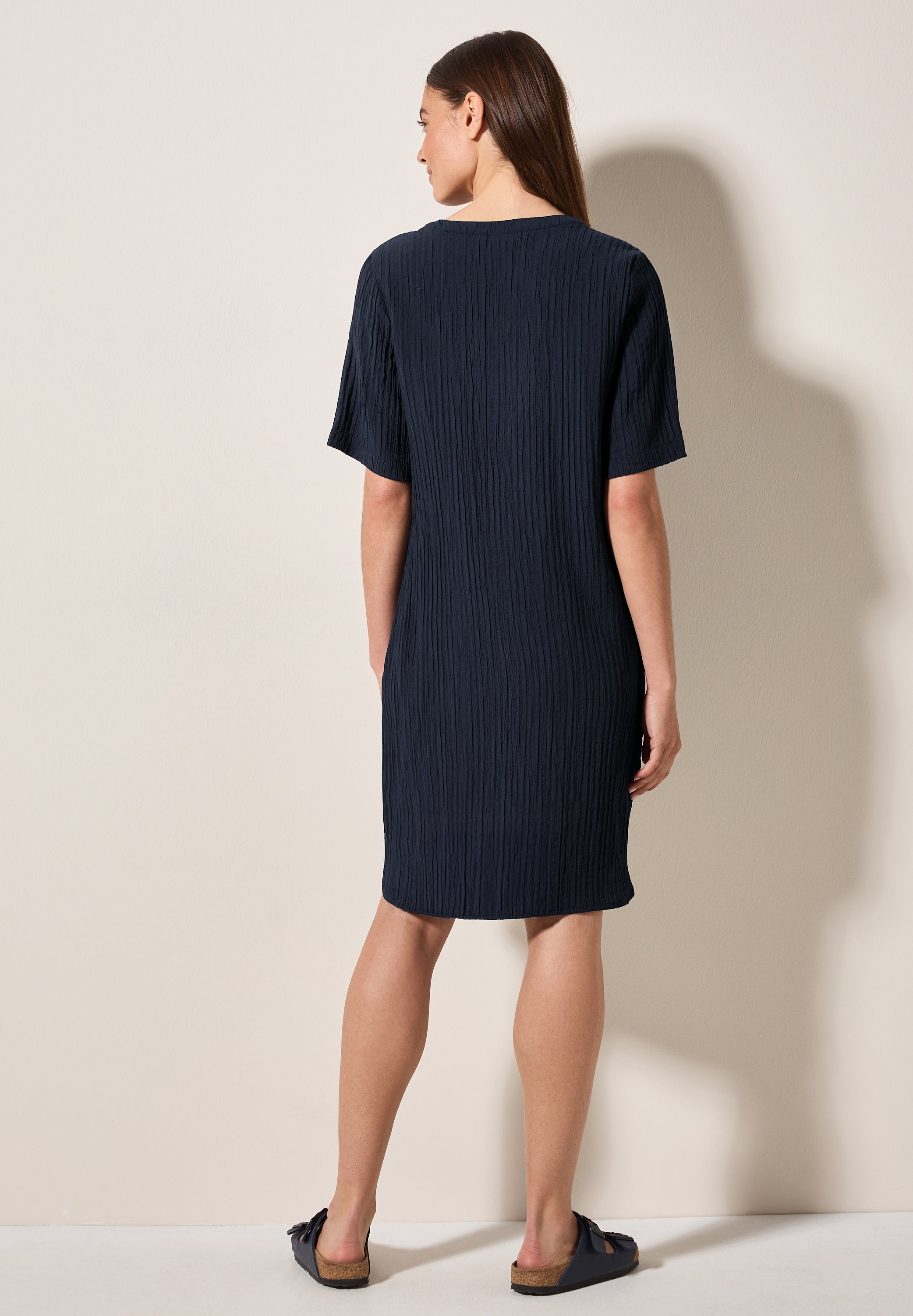 CECIL Kurzes Damenkleid Lockere Passform mit Seitlichen Taschen