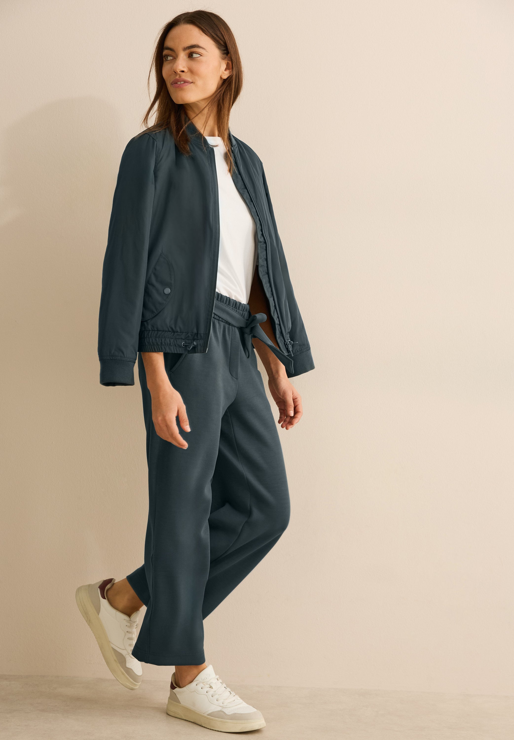 CECIL Wide Leg Hose Damen Moderner High Waist Style Neele