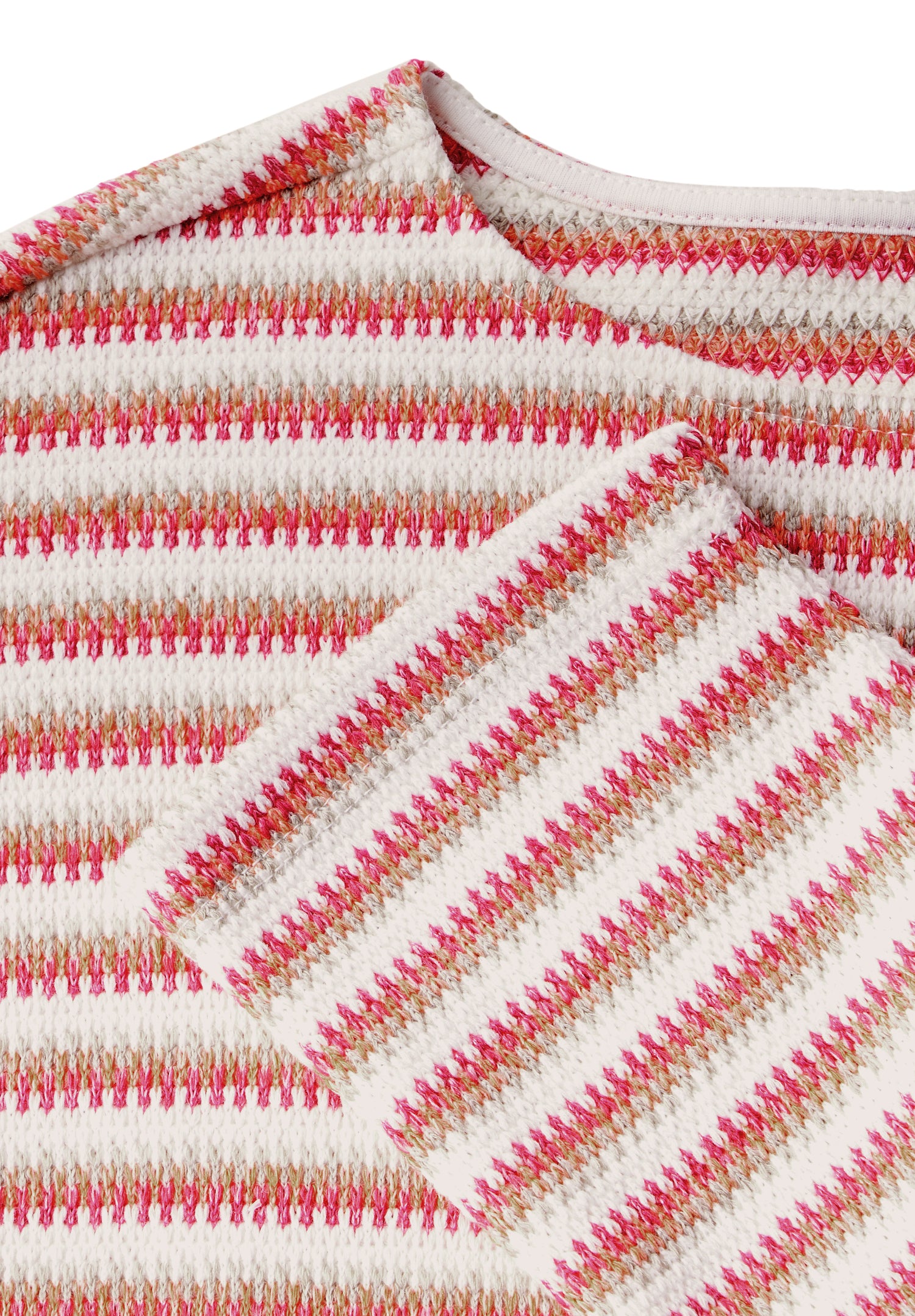 CECIL Gestreiftes Shirt Damen Modischer Strick-Look