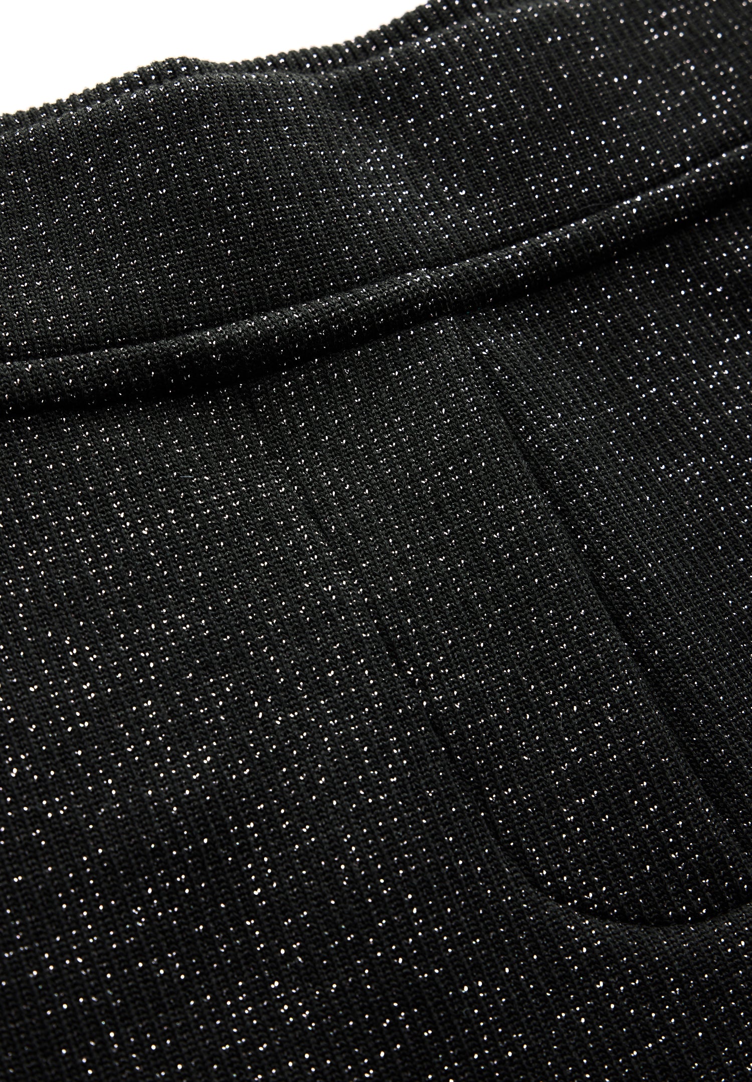 CECIL Glitzer-Hose Damen Loose Fit High Waist Glamour