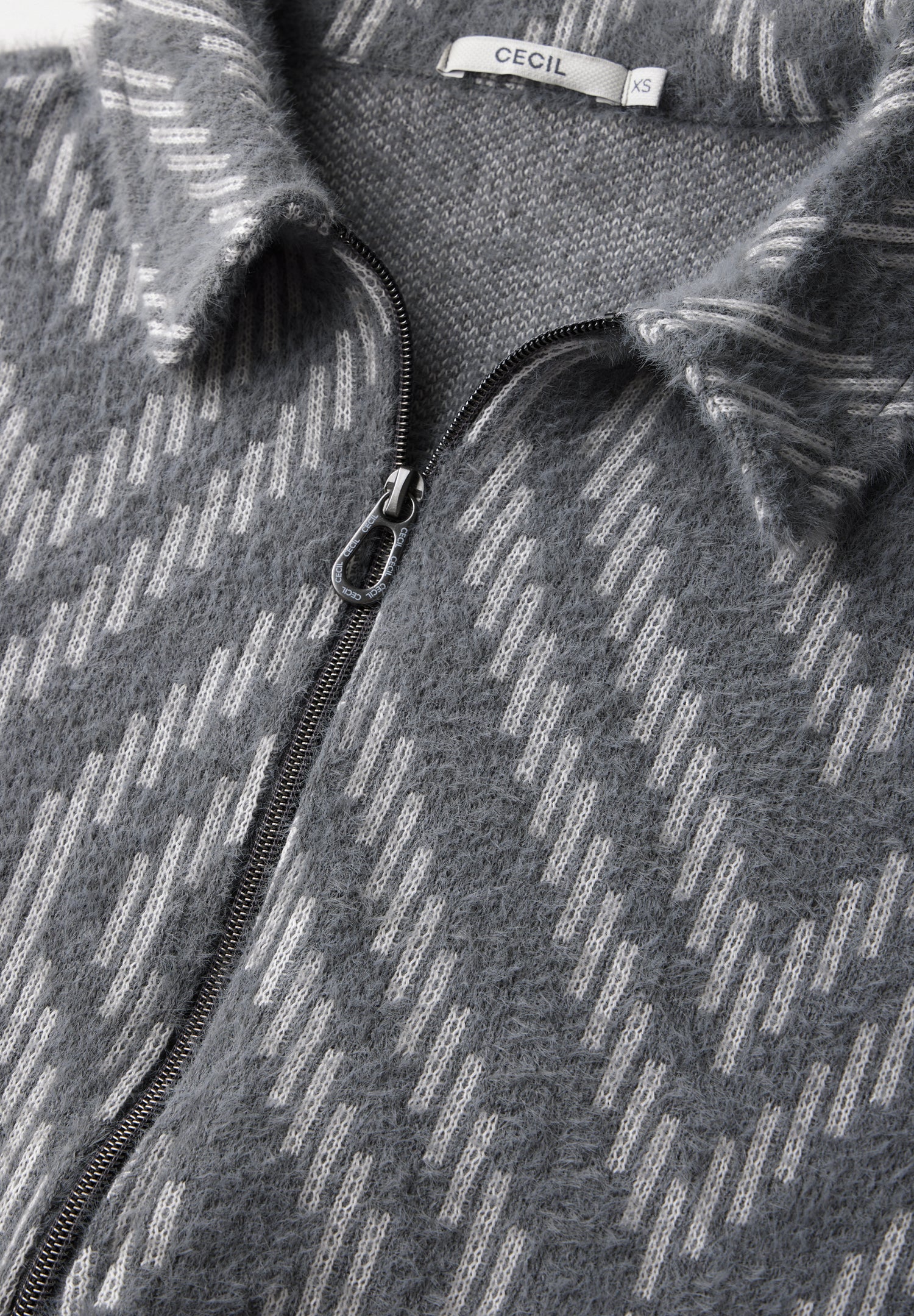 CECIL Federgarn-Cardigan Damen Flauschig Gemütlich