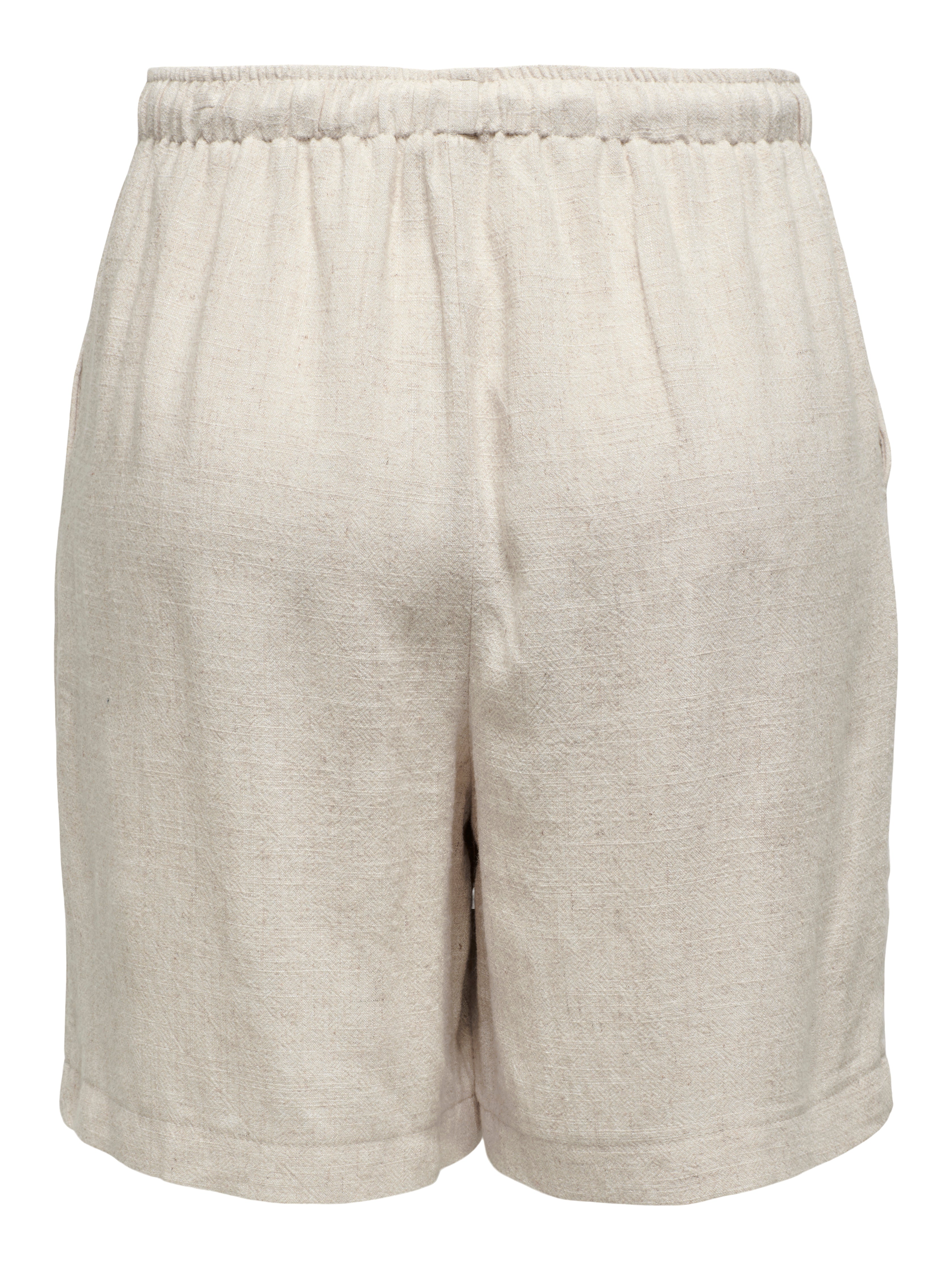 Bestseller Leinen-Viskose Shorts für Damen - Locker geschnitten