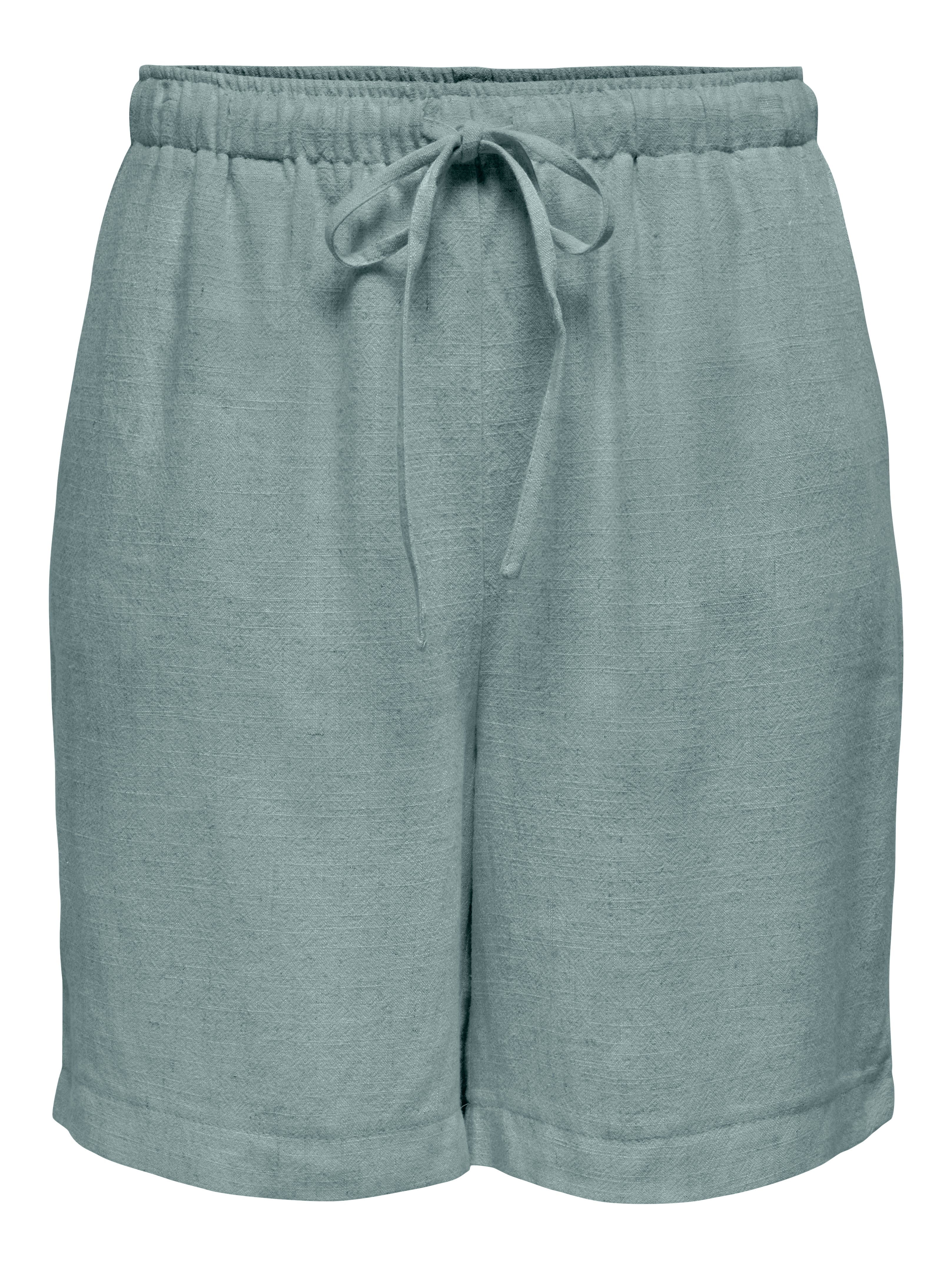 Bestseller Leinen-Viskose Shorts für Damen - Locker geschnitten