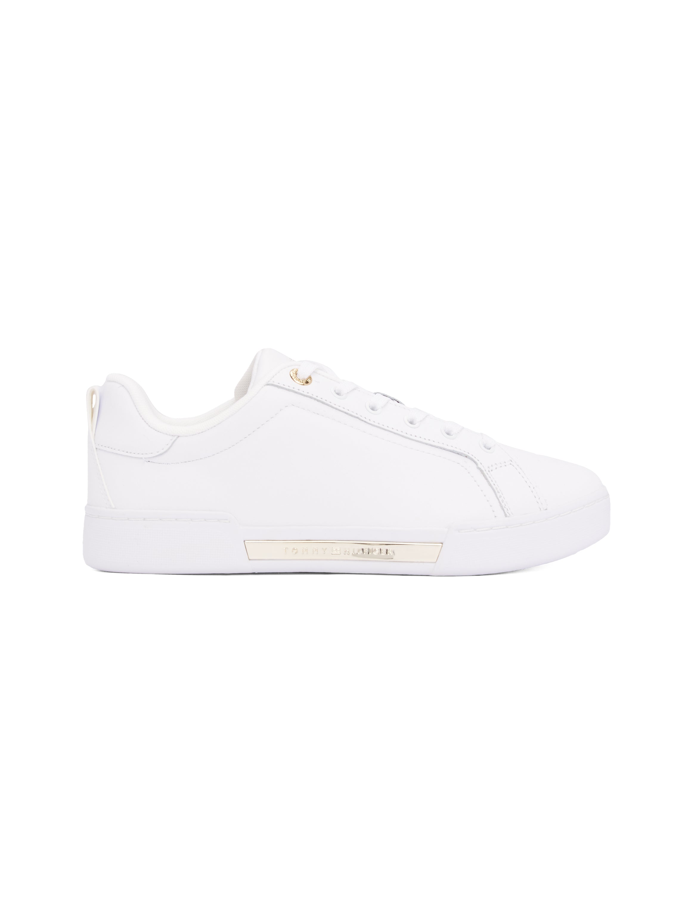 Theur Leder Sneaker Herren Weiß