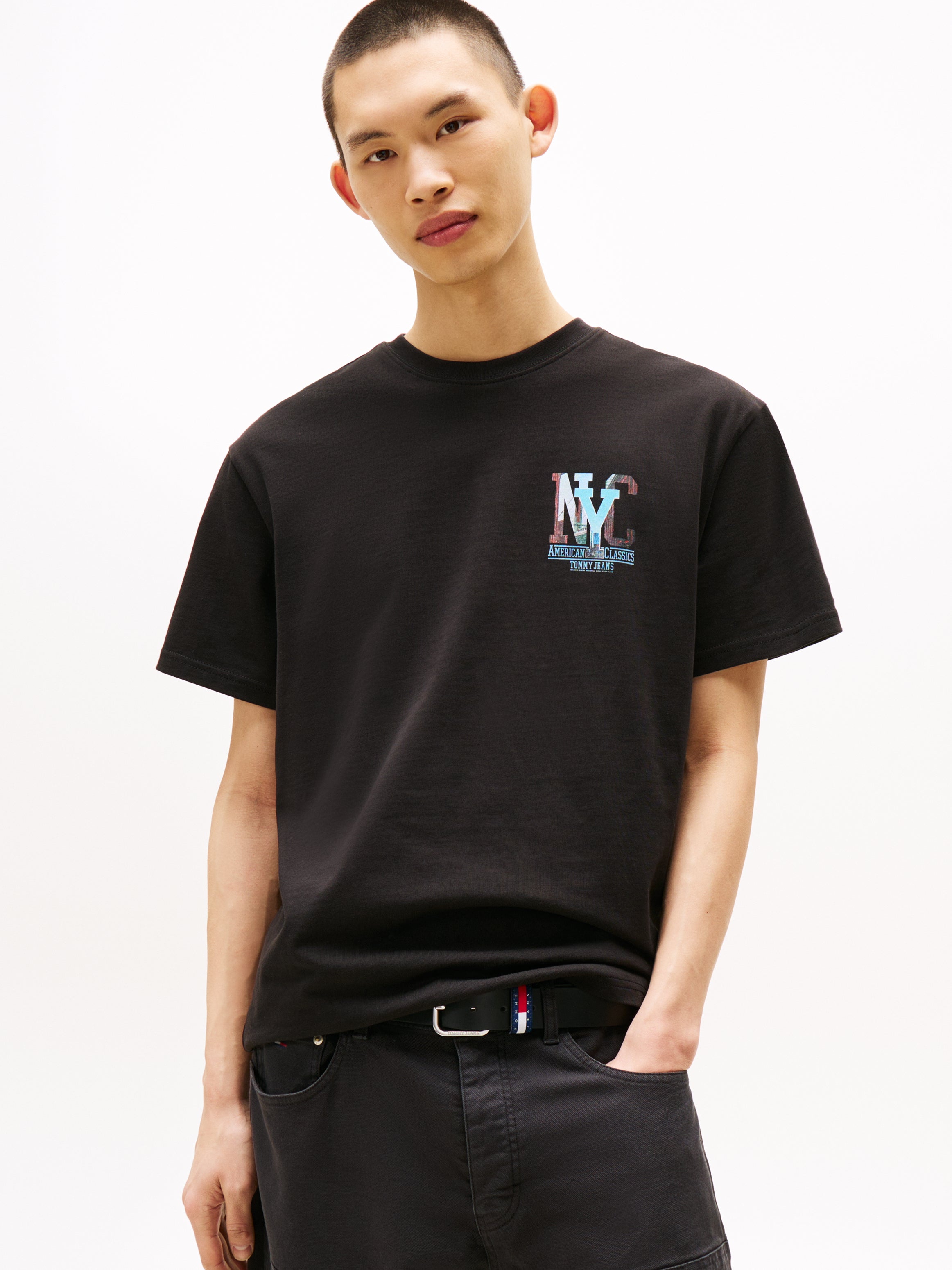 Theur Basic T-Shirt Herren 100% Baumwolle