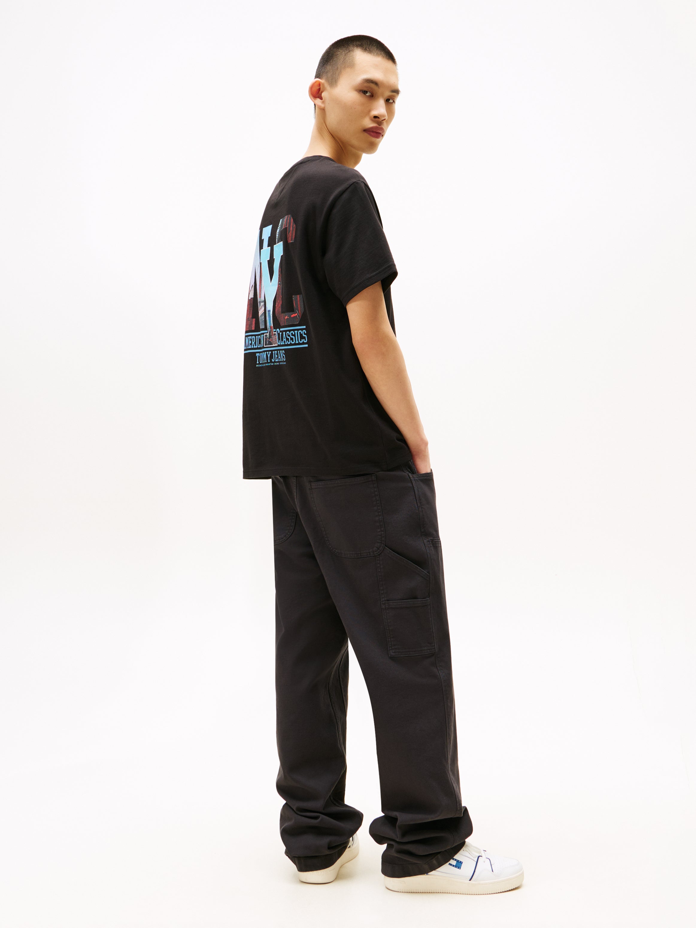 Theur Basic T-Shirt Herren 100% Baumwolle