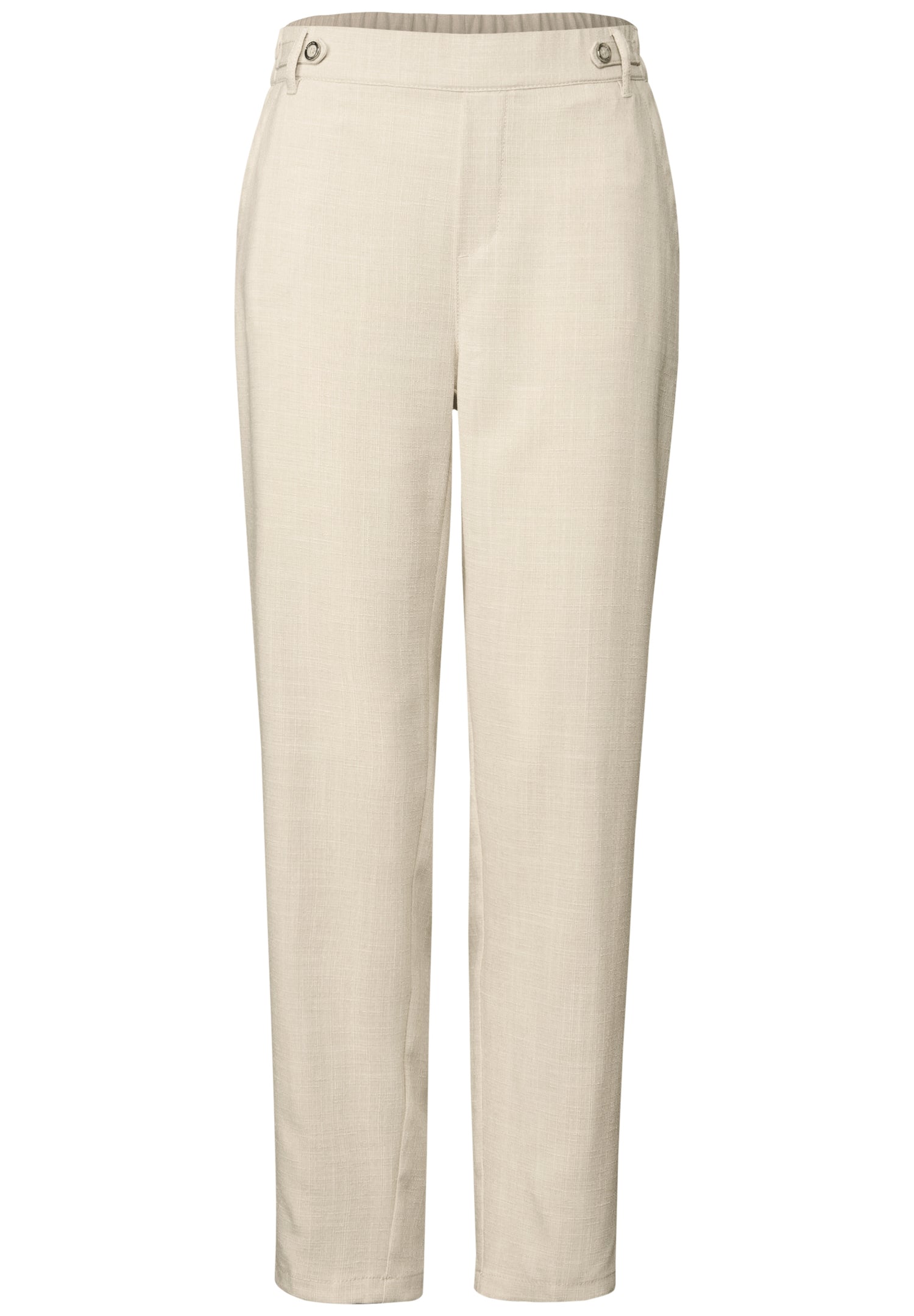 Street One Chino Damen High Waist Slim Fit Stretchhose