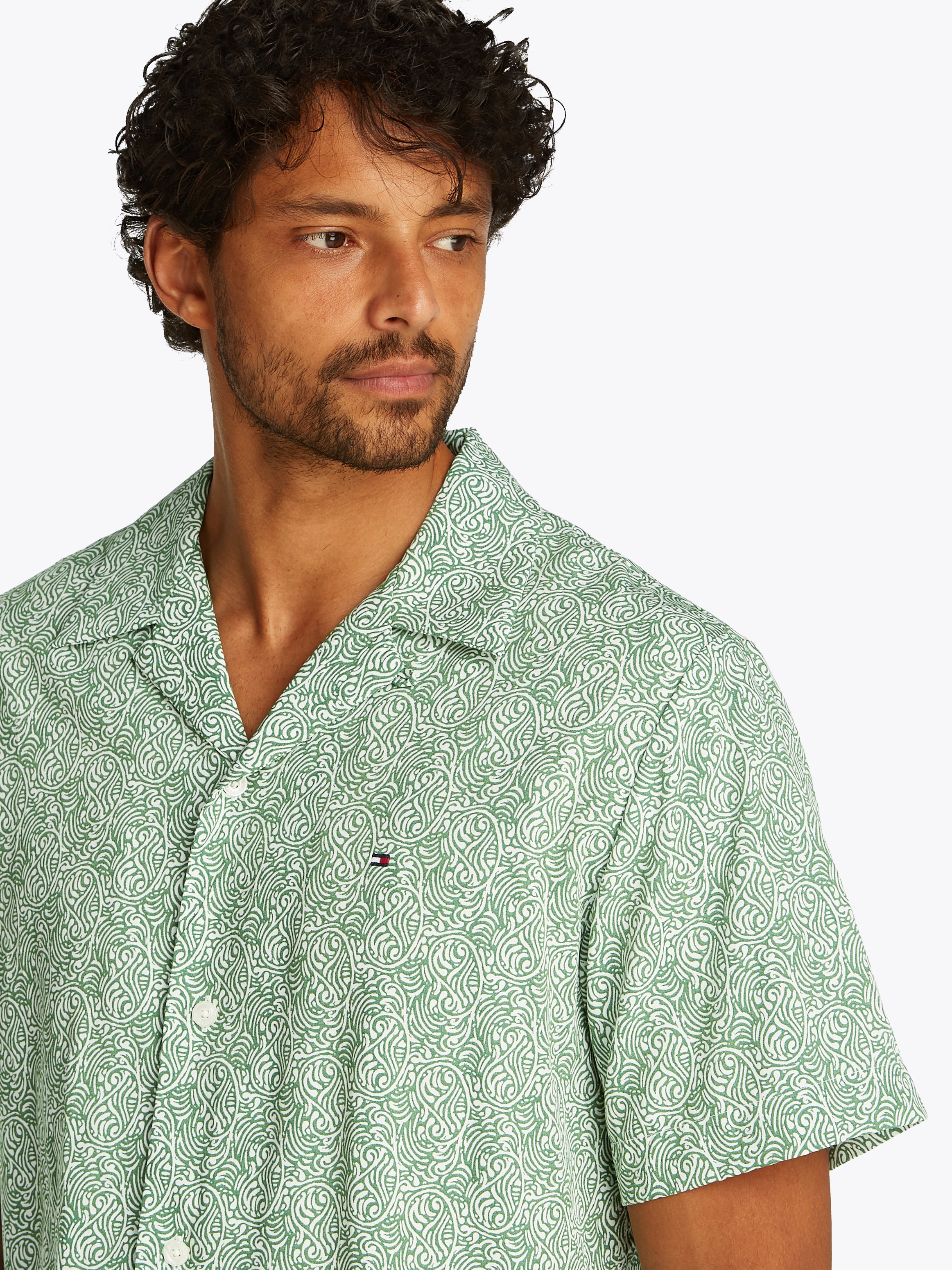 Theur Longsleeve Shirt Herren Modal Basic