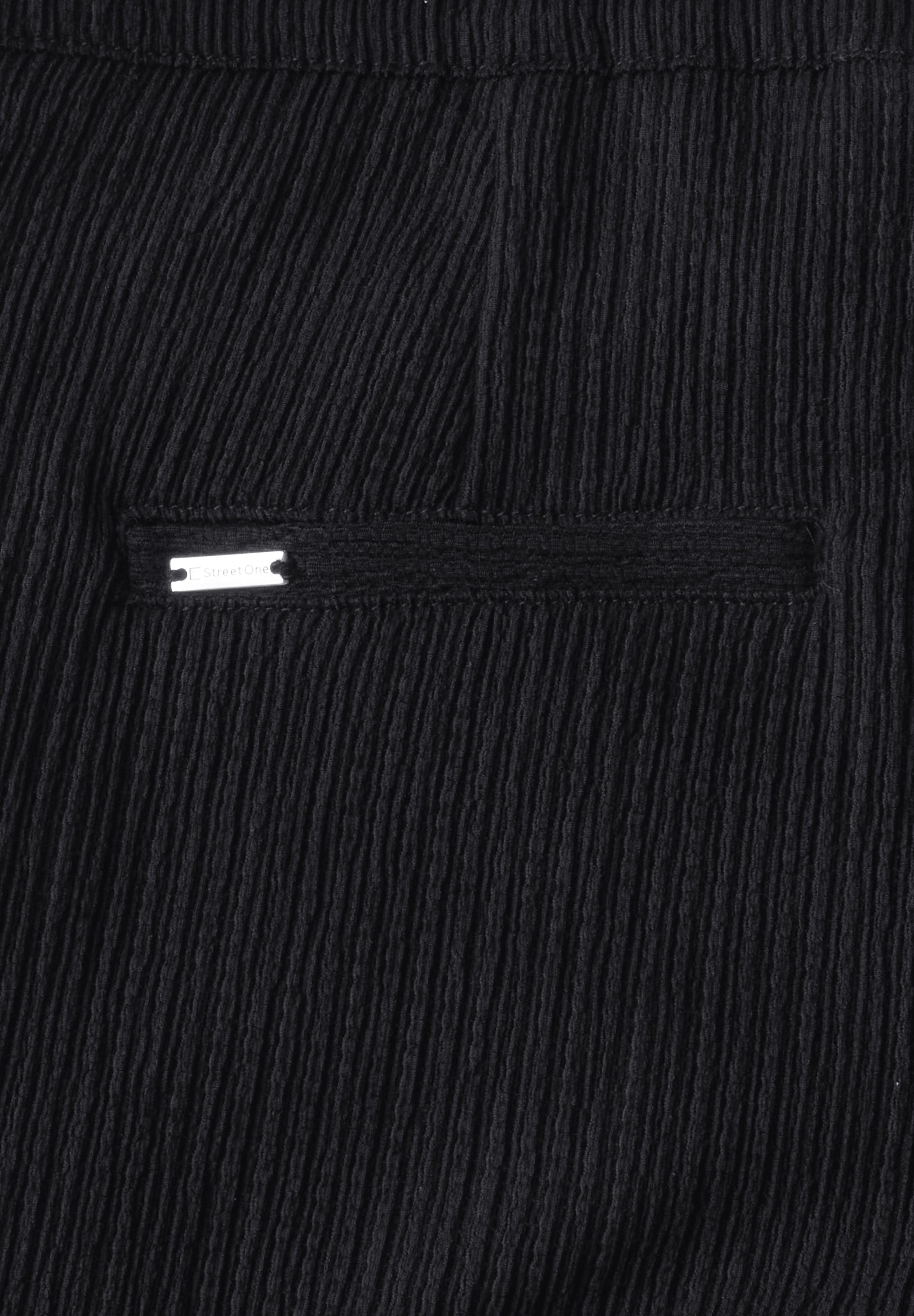 Wide Leg Hose mit Struktur