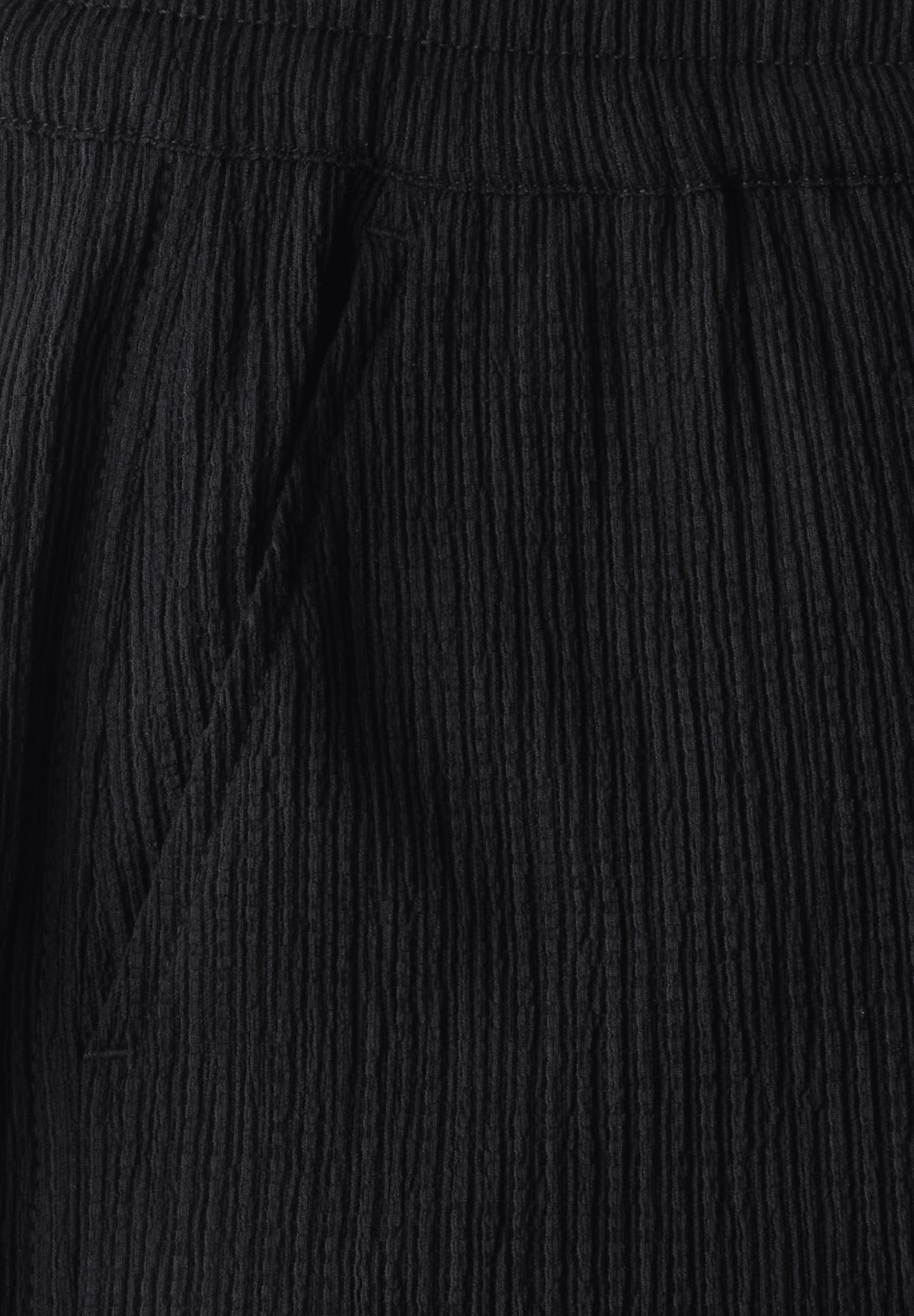 Wide Leg Hose mit Struktur