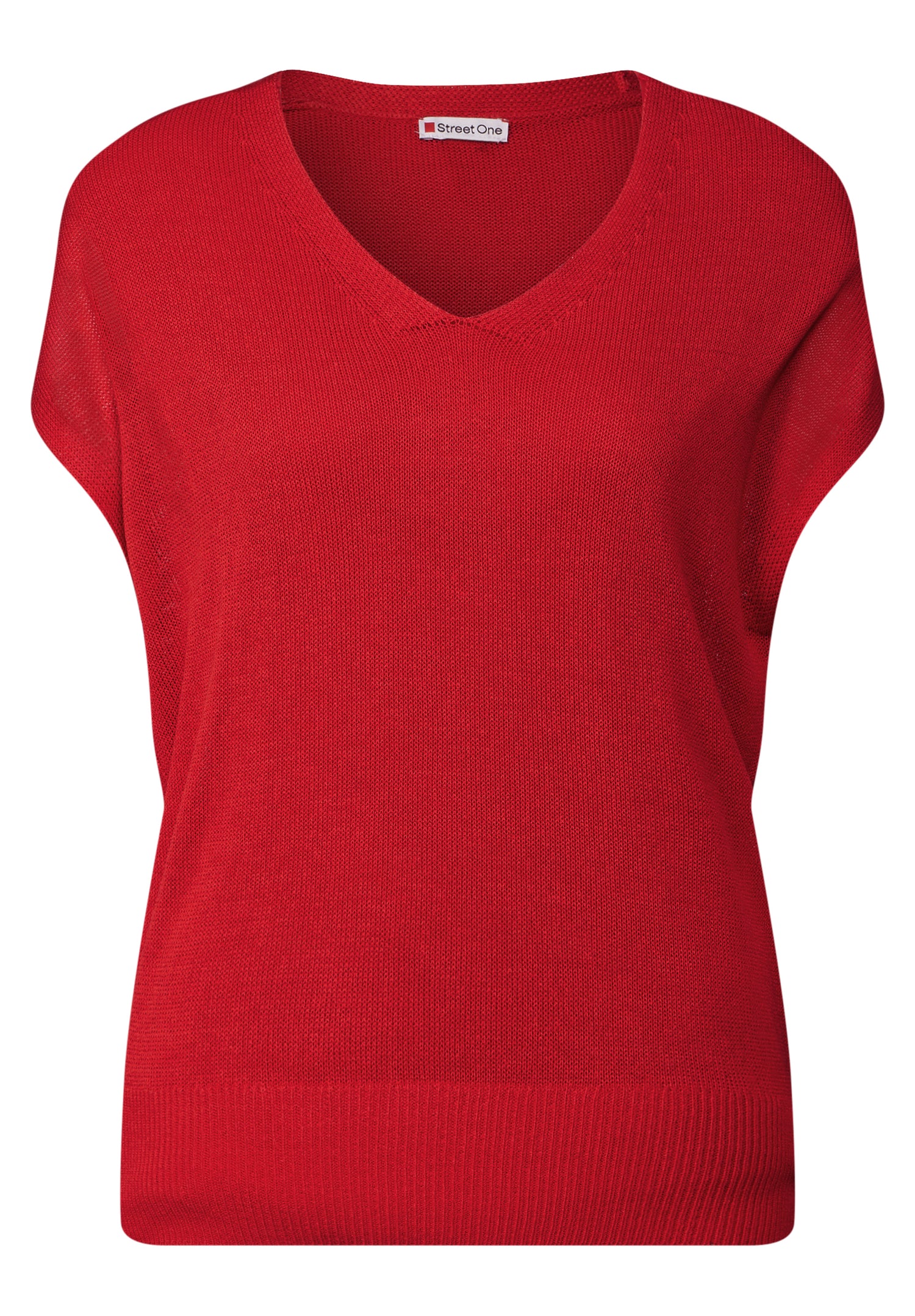 Street One ärmelloser Strickpullover Damen lässige Passform