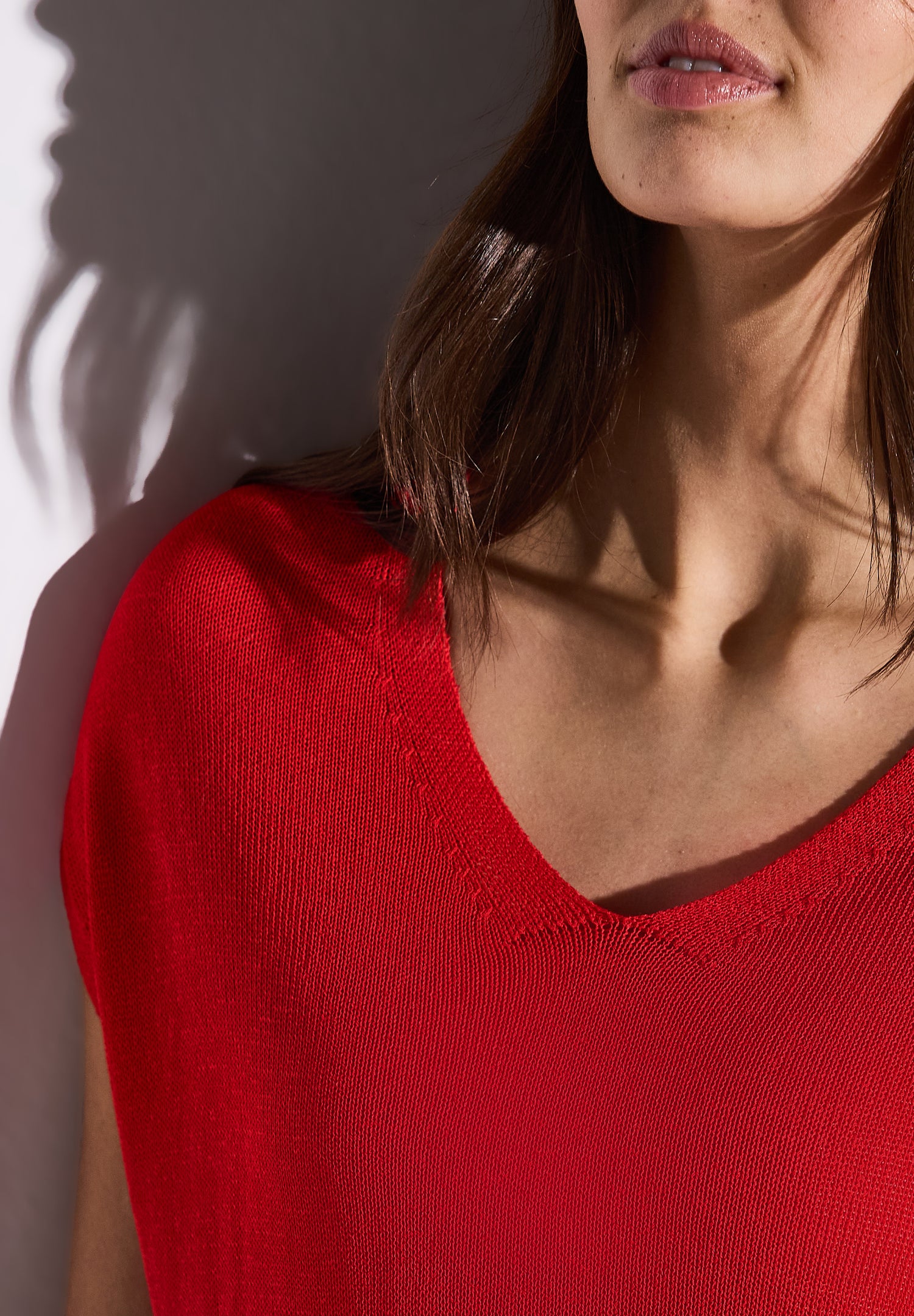 Street One ärmelloser Strickpullover Damen lässige Passform