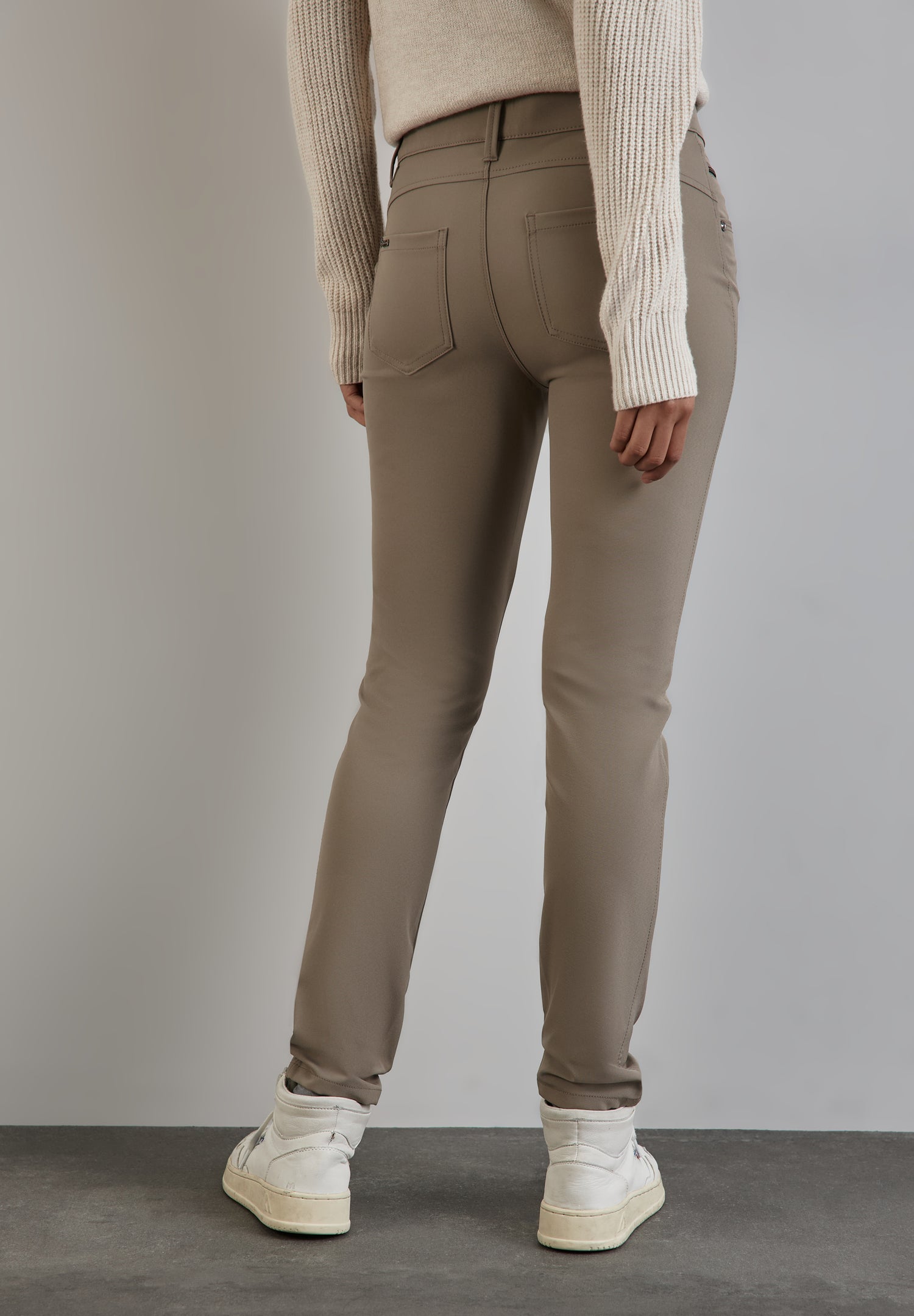 Street One Hose York Damen Slim Fit mit Zipper Details