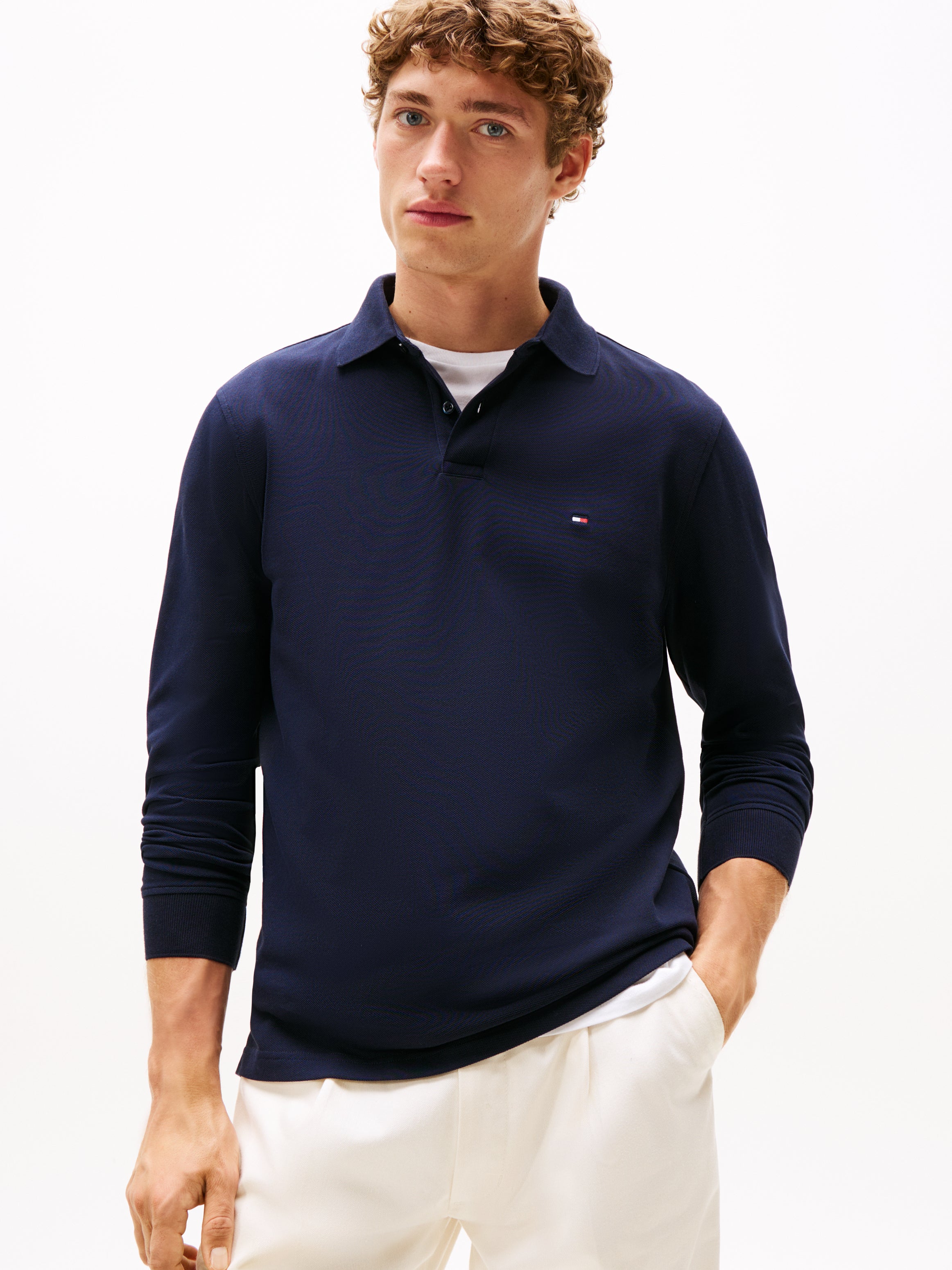 Sportswear Division 1985 REGULAR LS POLO für Männer in zeitloser Eleganz