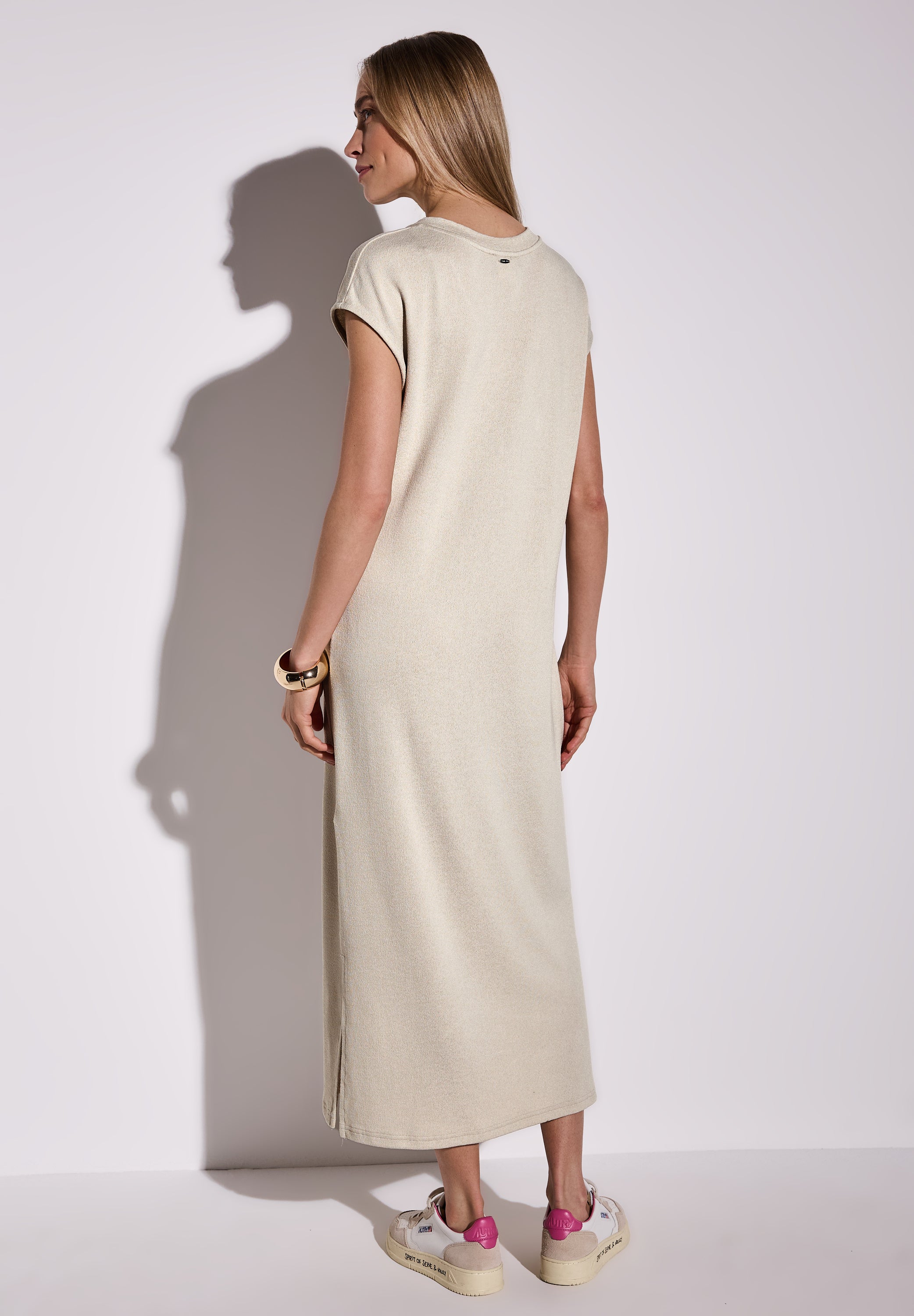 Strick-Look Kleid