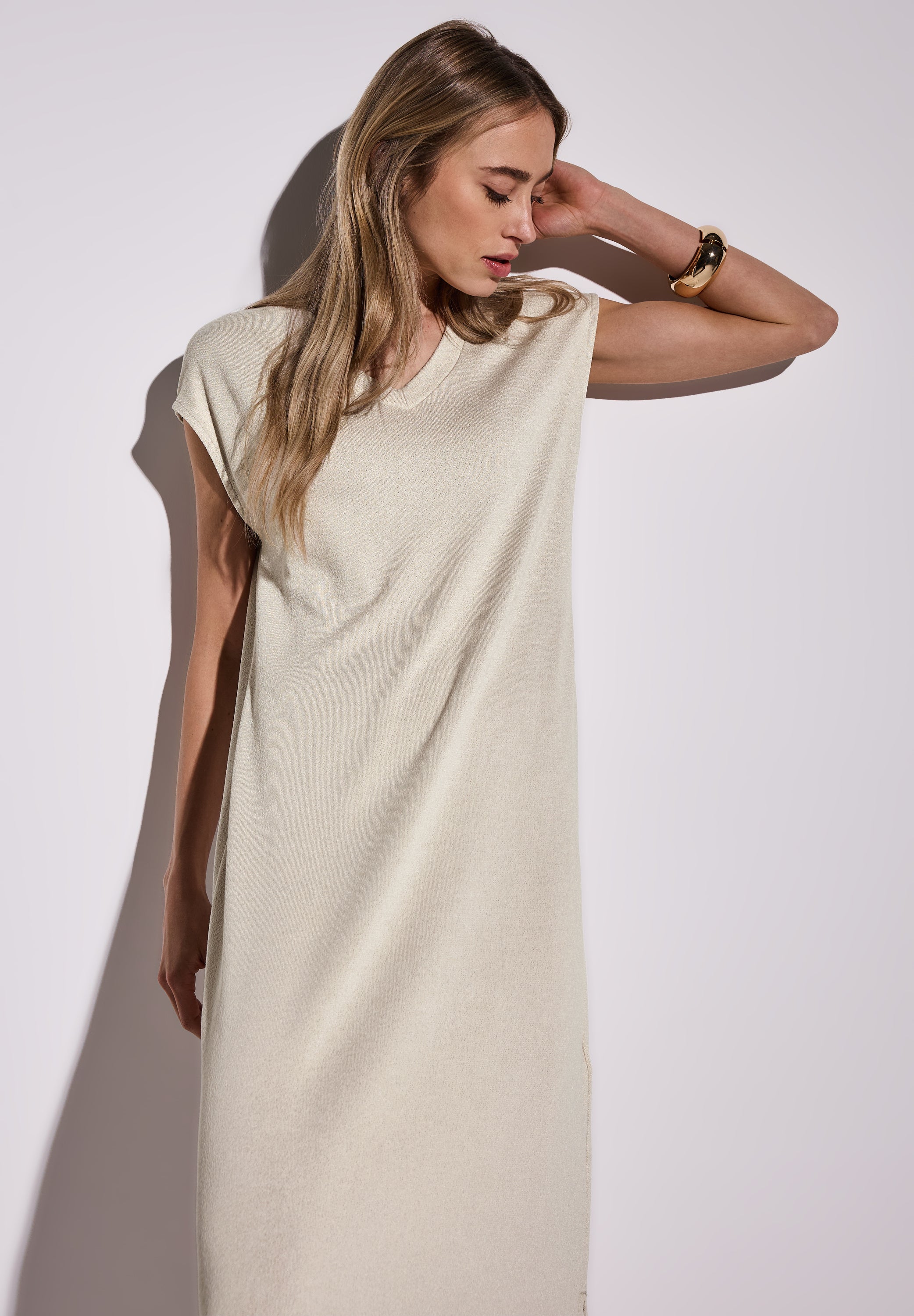 Strick-Look Kleid