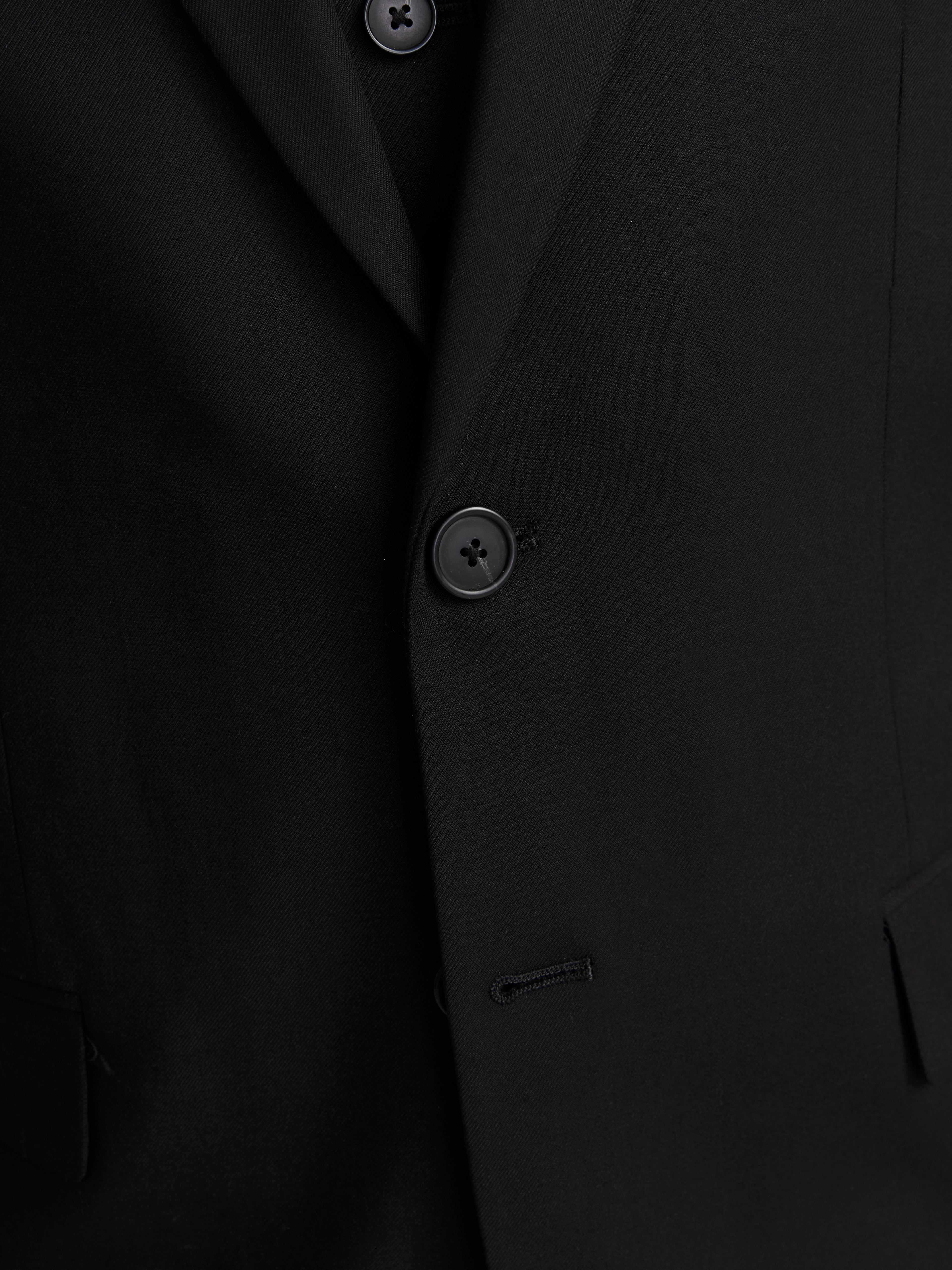 Einreihiger Blazer Herren Fallendes Revers Knopfleiste