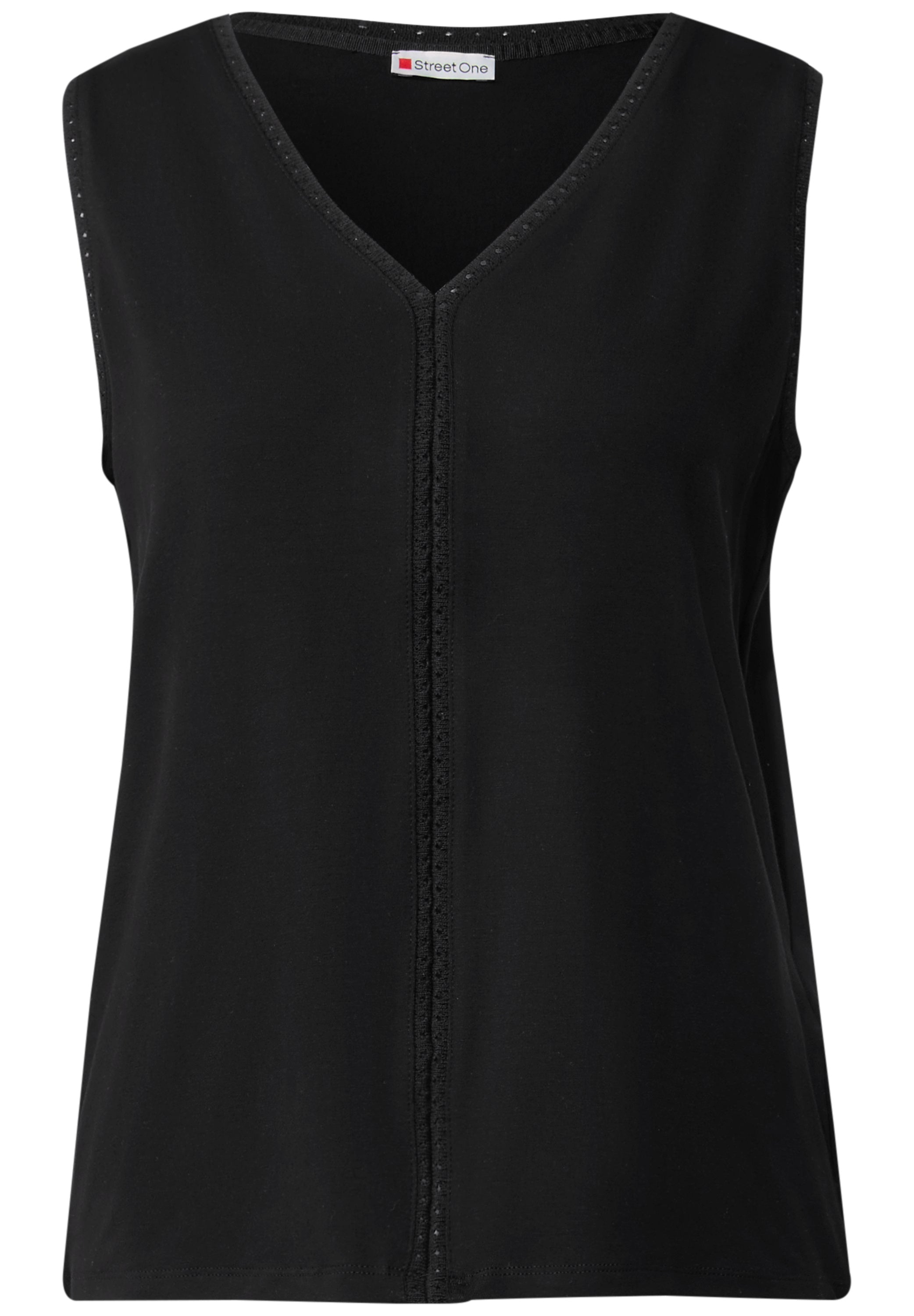 Street One Leichtes Top Damen Schwarz