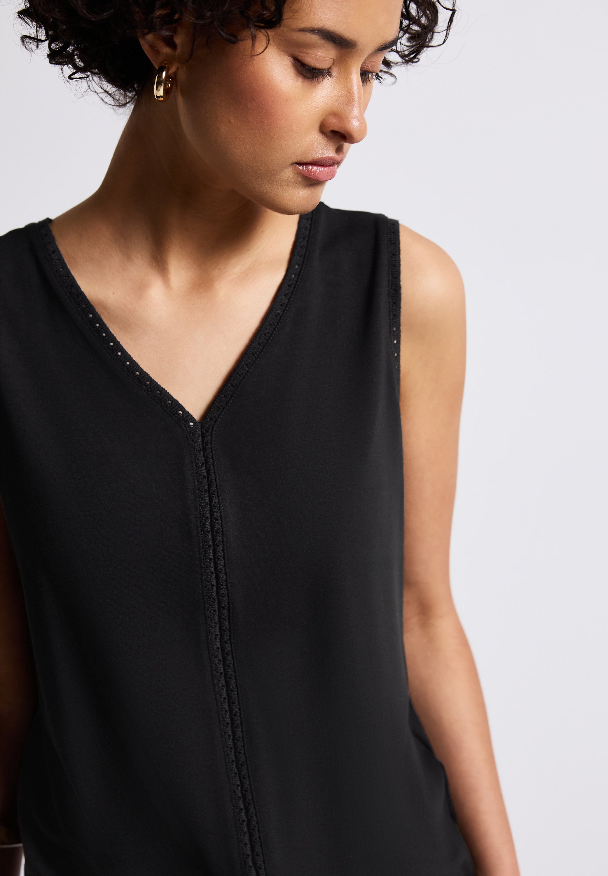 Street One Leichtes Top Damen Schwarz
