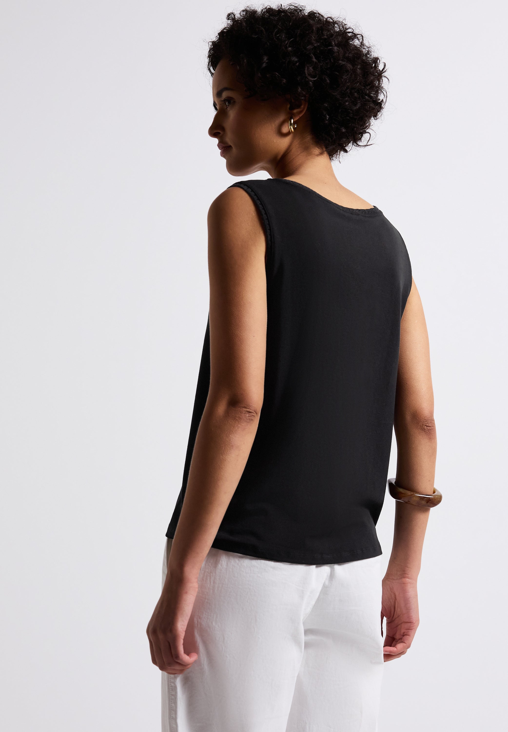 Street One Leichtes Top Damen Schwarz