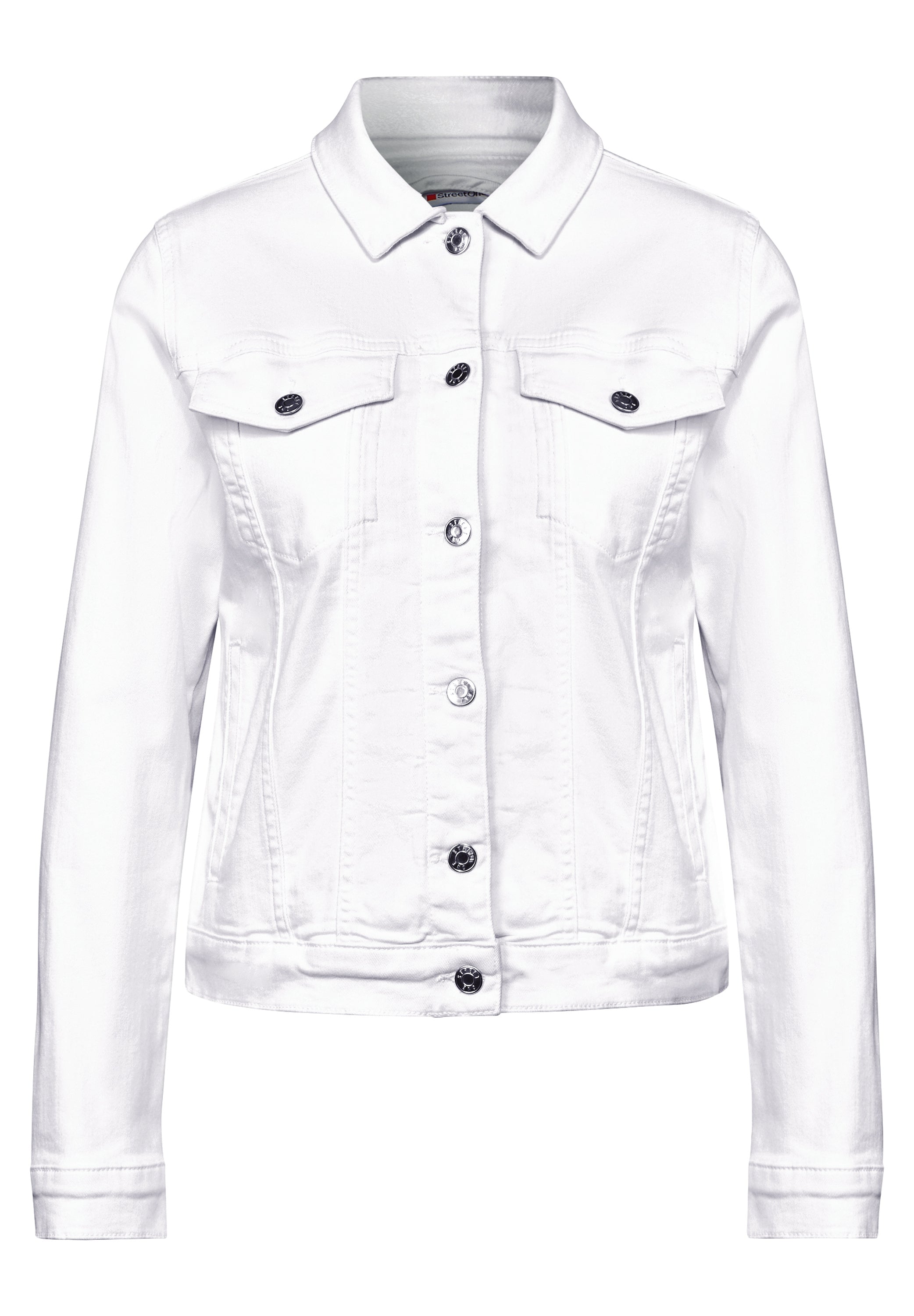 Street One Jeansjacke Damen Zeitloser Look Stretch Baumwolle