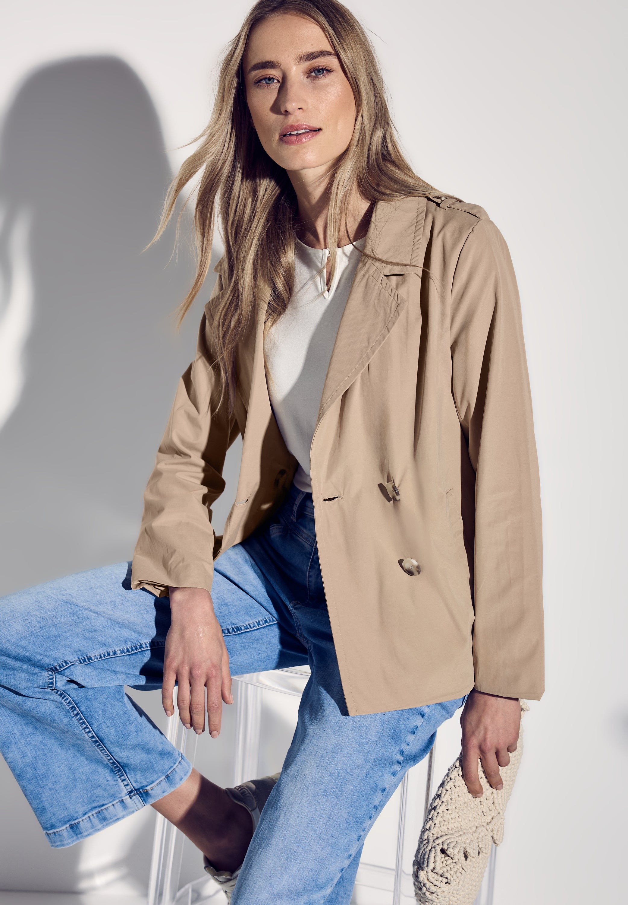 Street One Trenchcoat Damen Angeraute Qualität