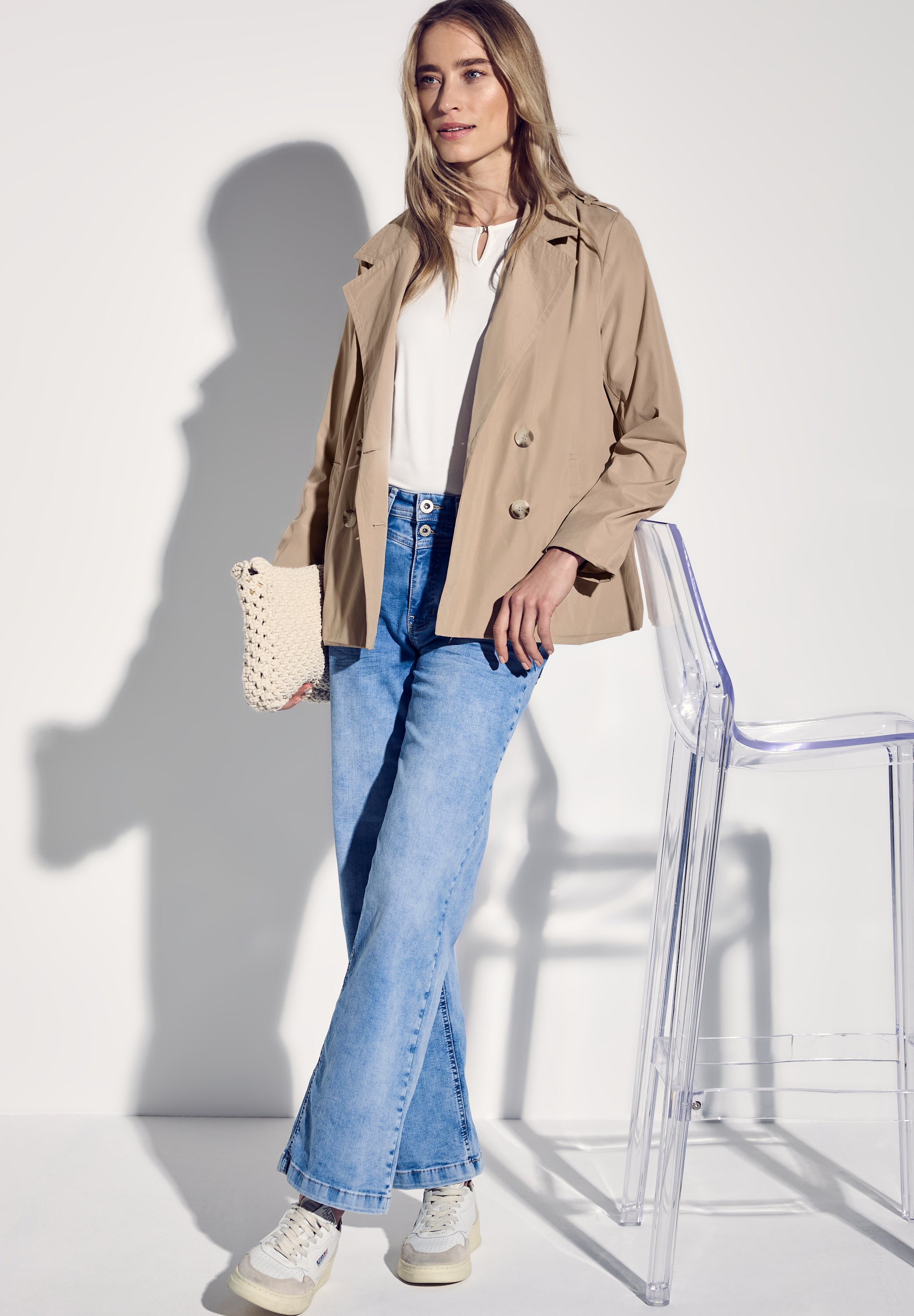 Street One Trenchcoat Damen Angeraute Qualität