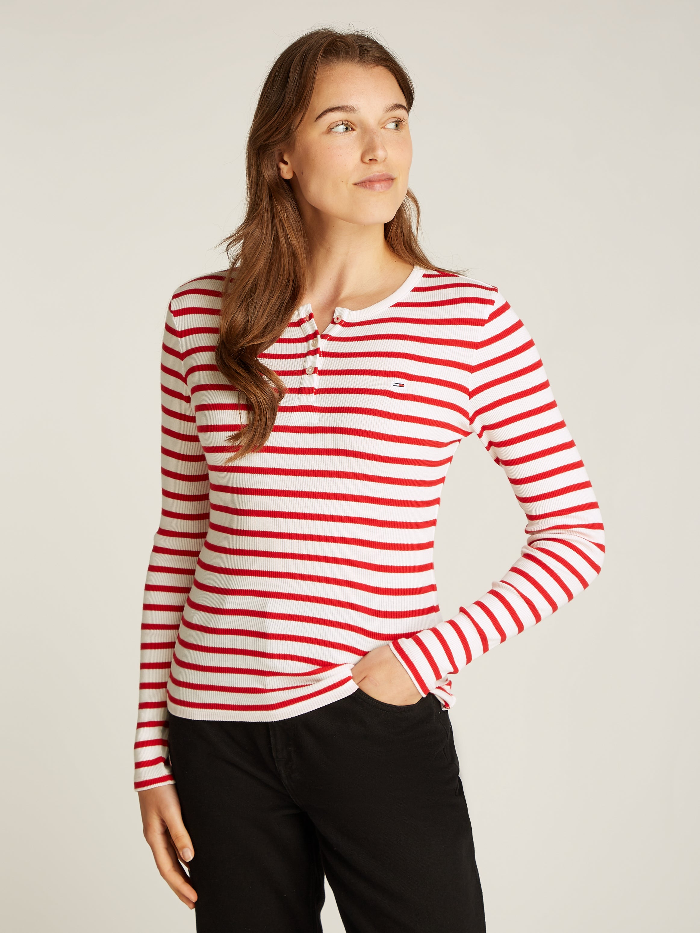 Theur Sportswear Damen T-Shirt aus 100 % Baumwolle