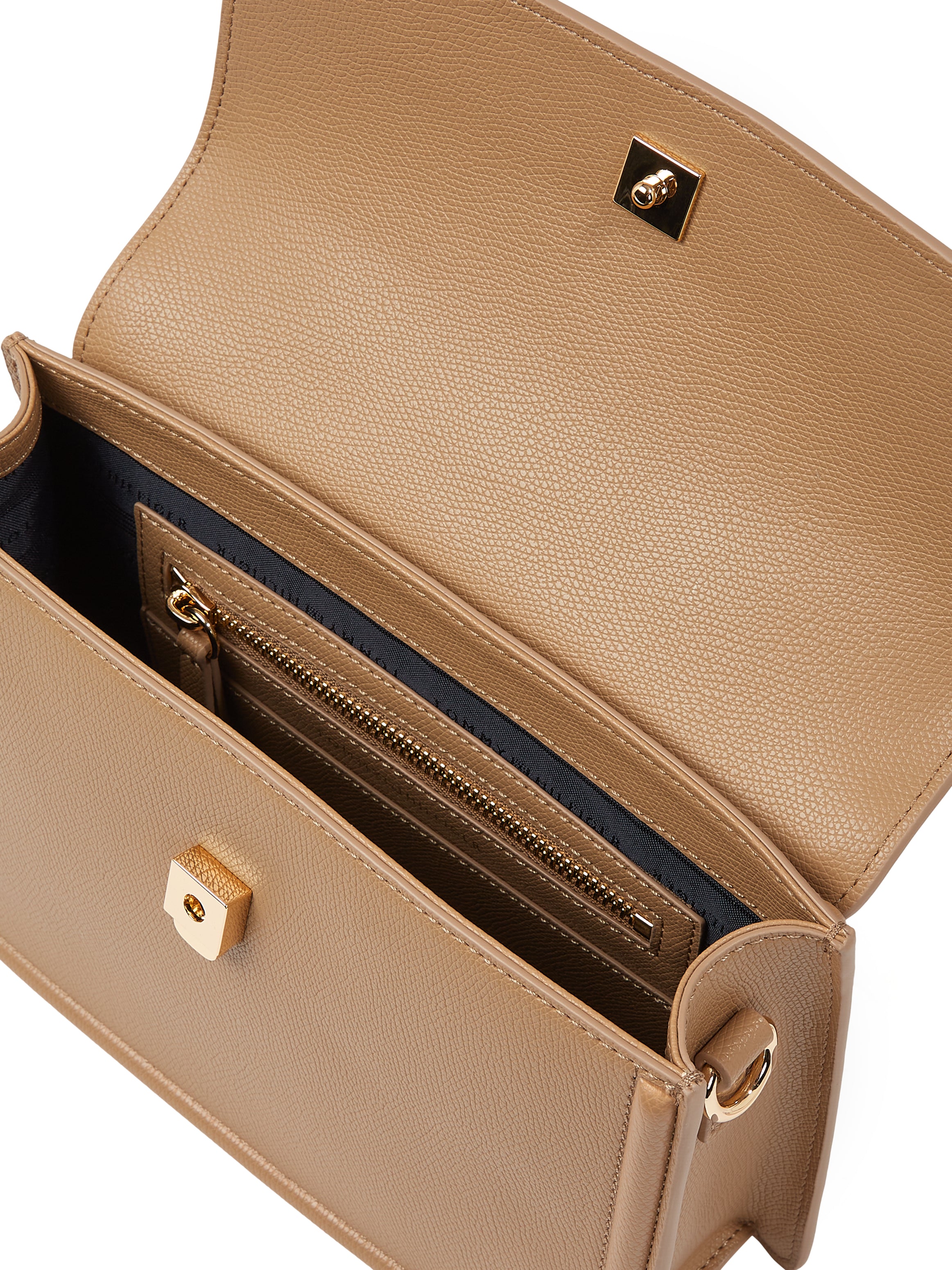Theur Safari Canvas Umhängetasche Damen Braun