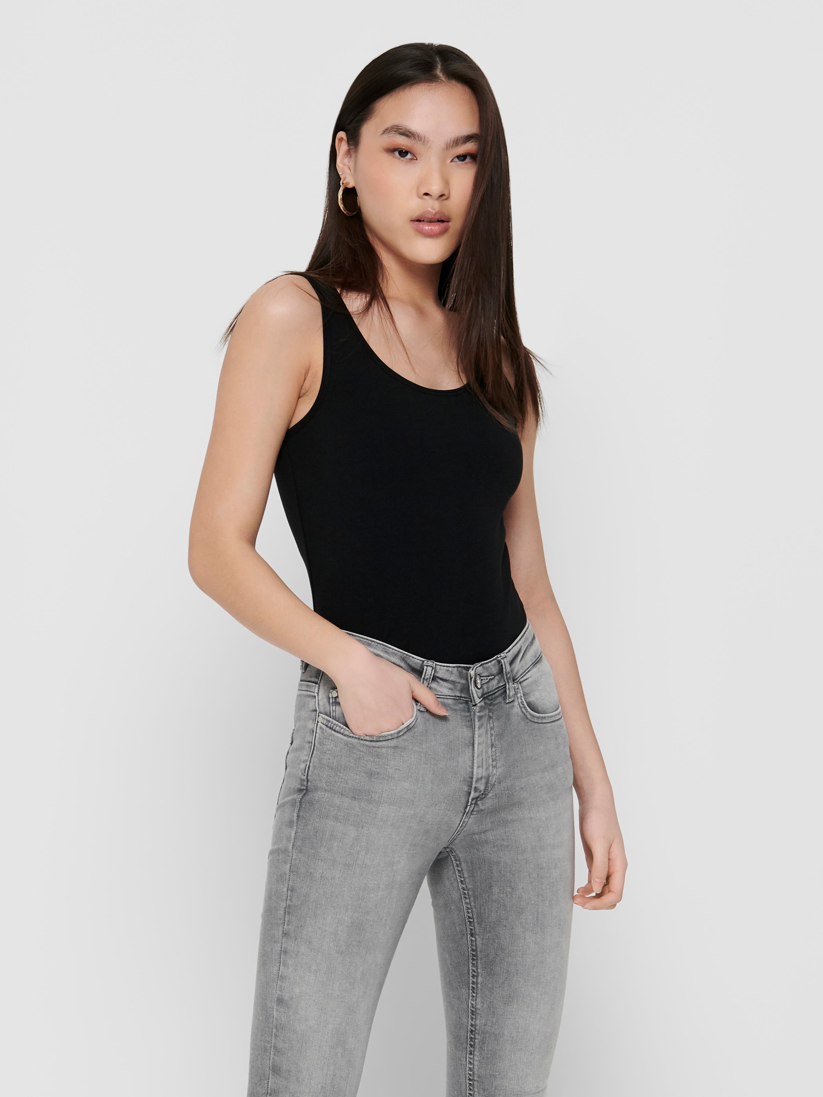 Bestseller Tanktop Erwachsene Extra lang Stretch
