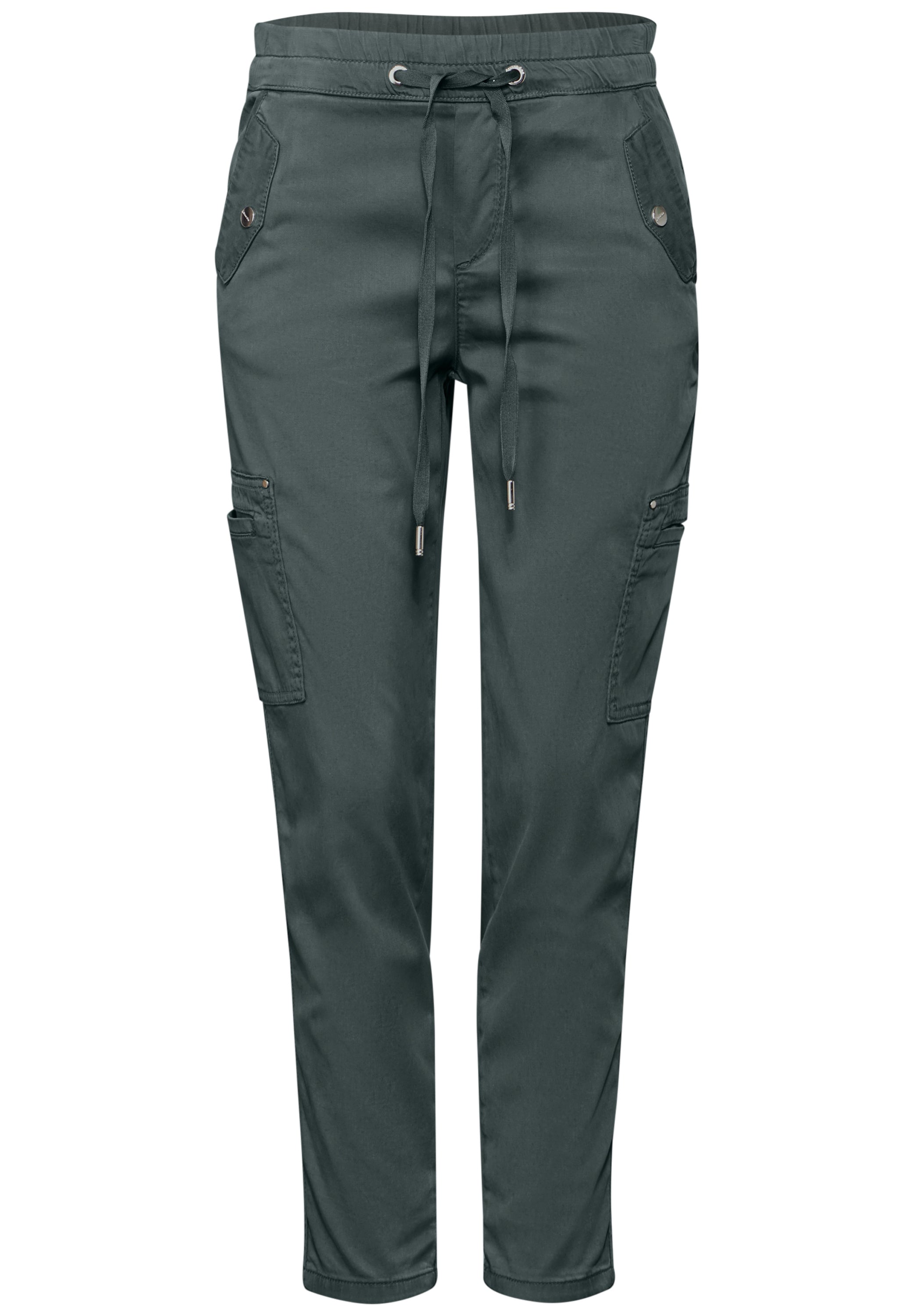 Street One Cargo Hose Bonny Damen Bequeme Slim Fit Hose