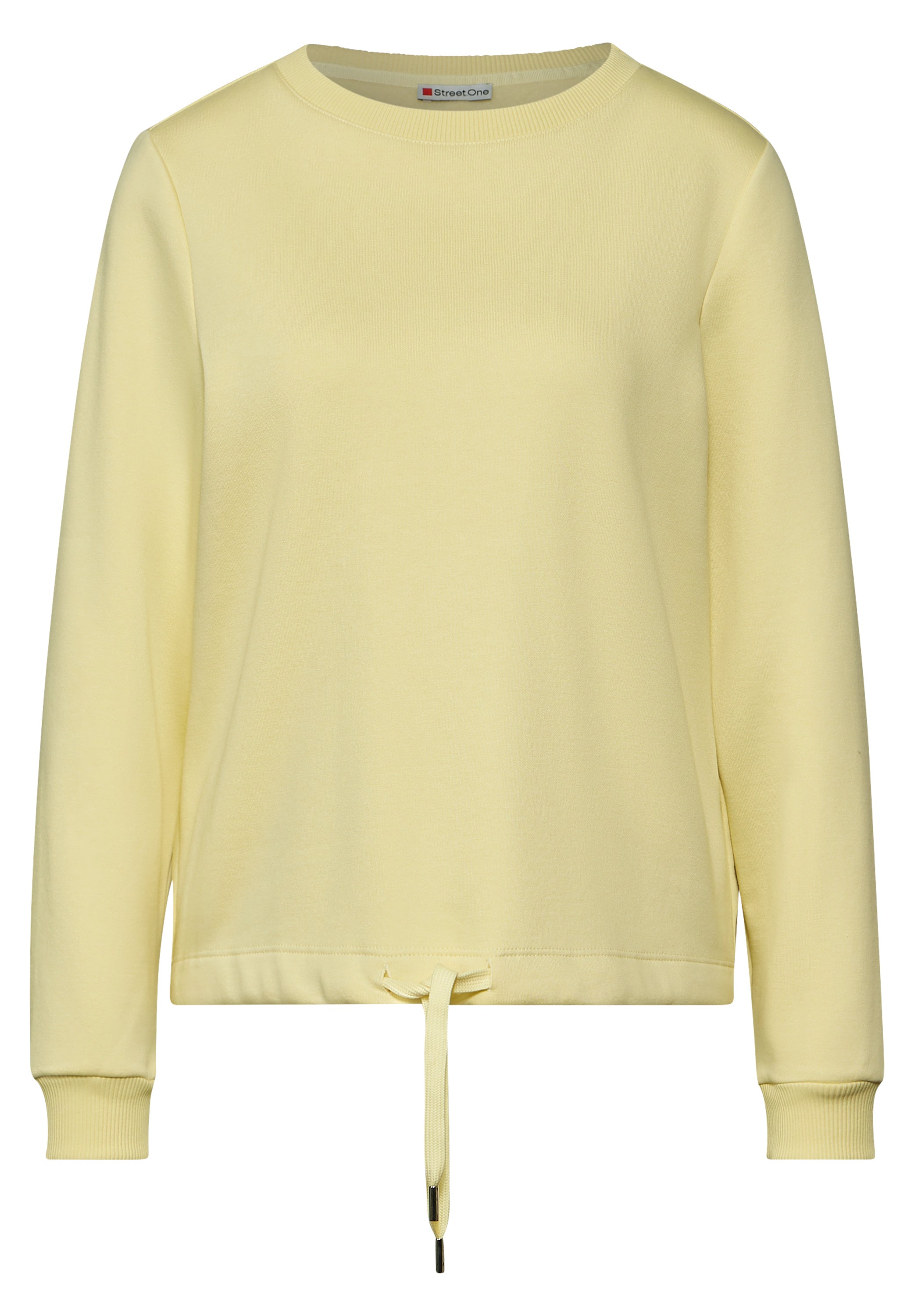 Street One Sweatshirt Damen Bequemer Baumwollmix Langarm