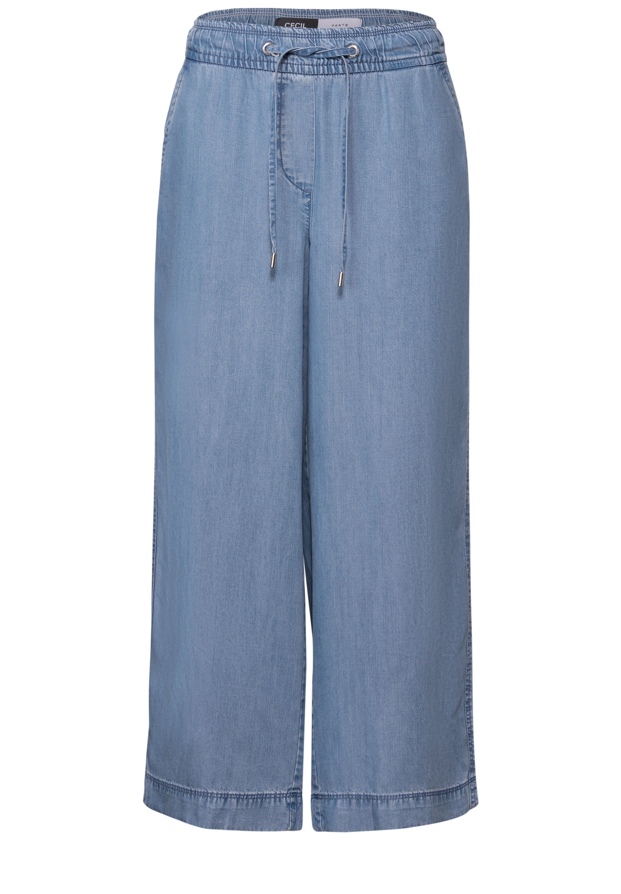 CECIL Loose Fit Damen Jeanshose mit High Waist und Wide Legs