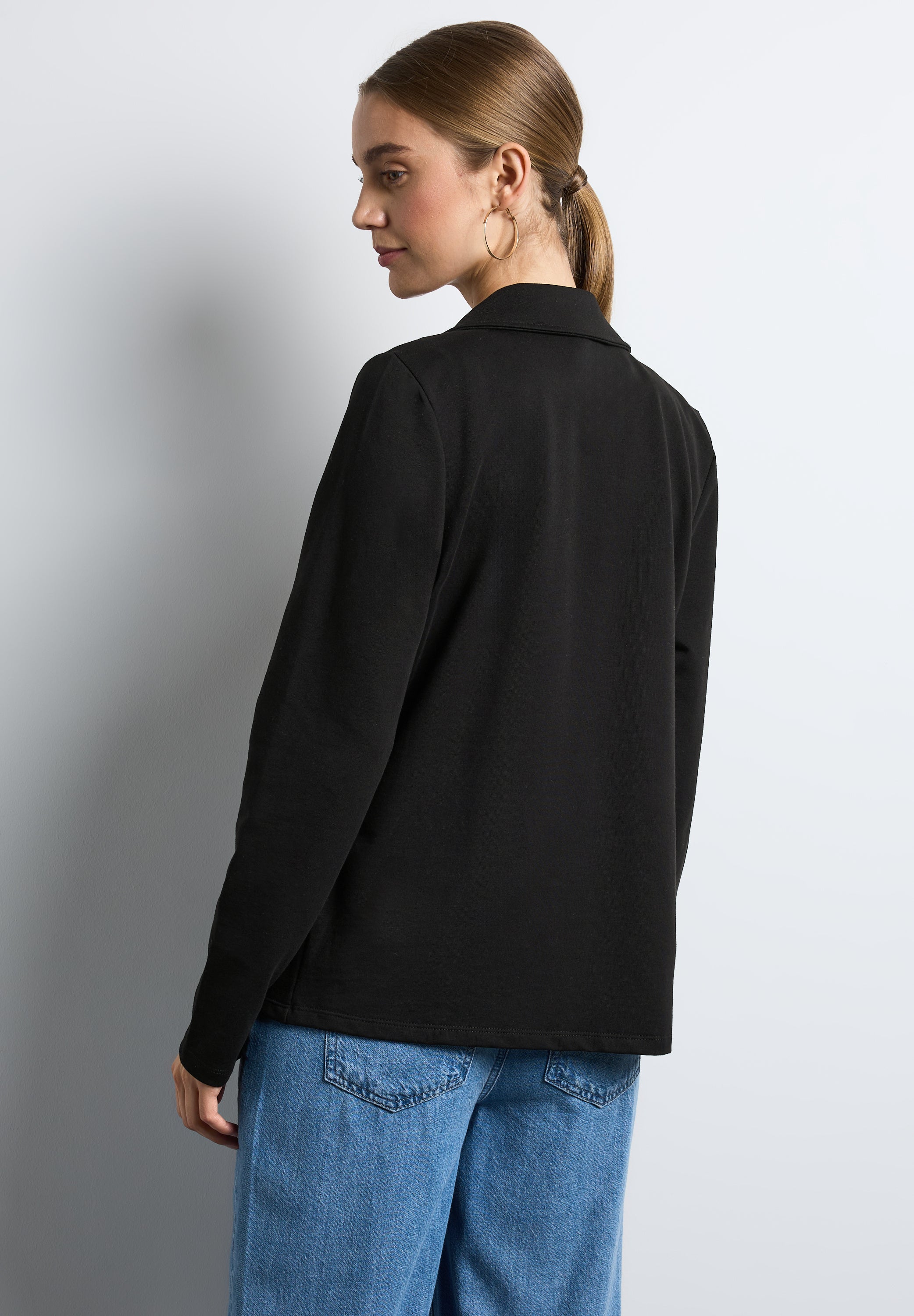 Street One Damen Basic Blazer Reverskragen