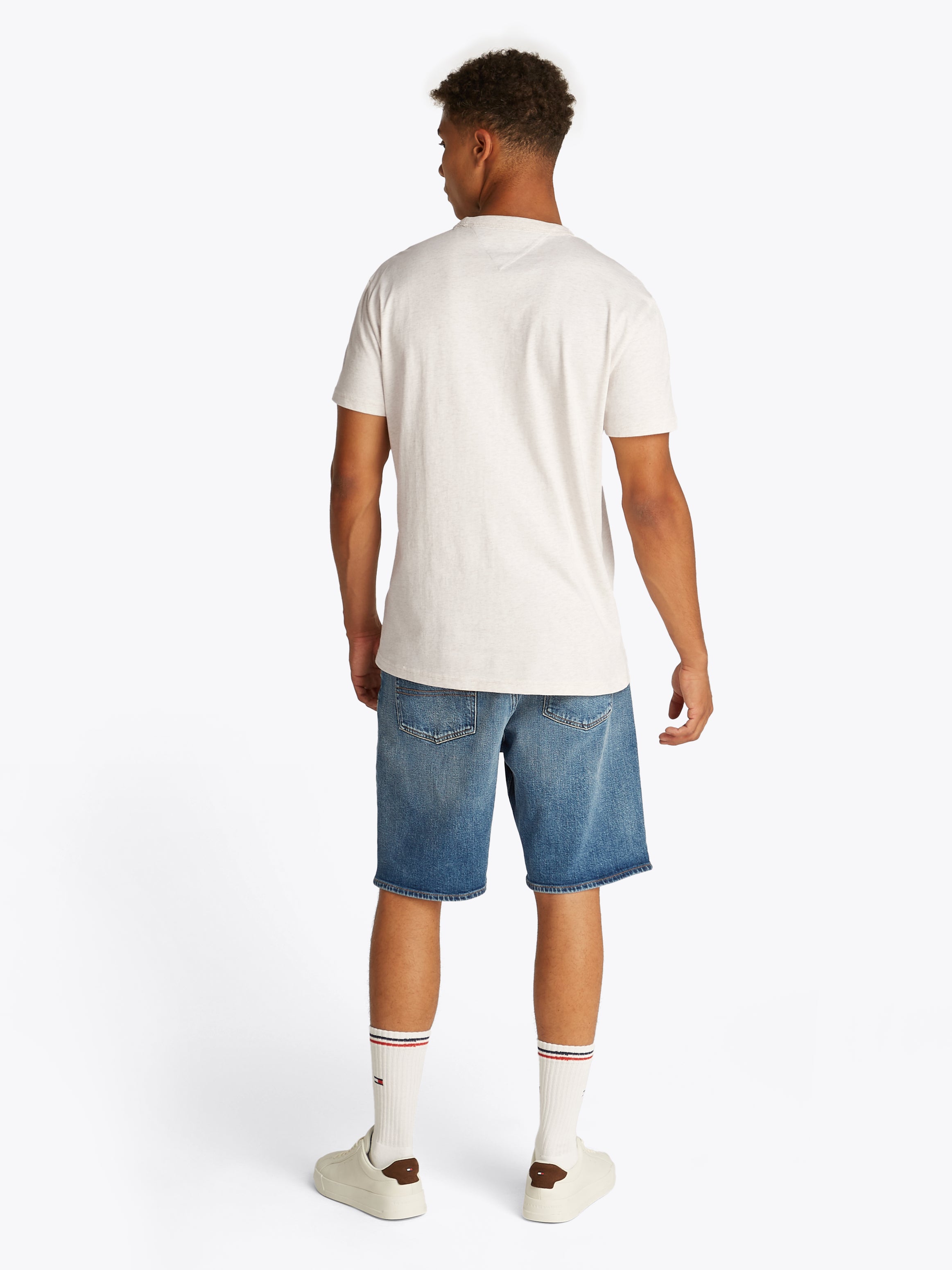 Theur Basic T-Shirt Herren Beige