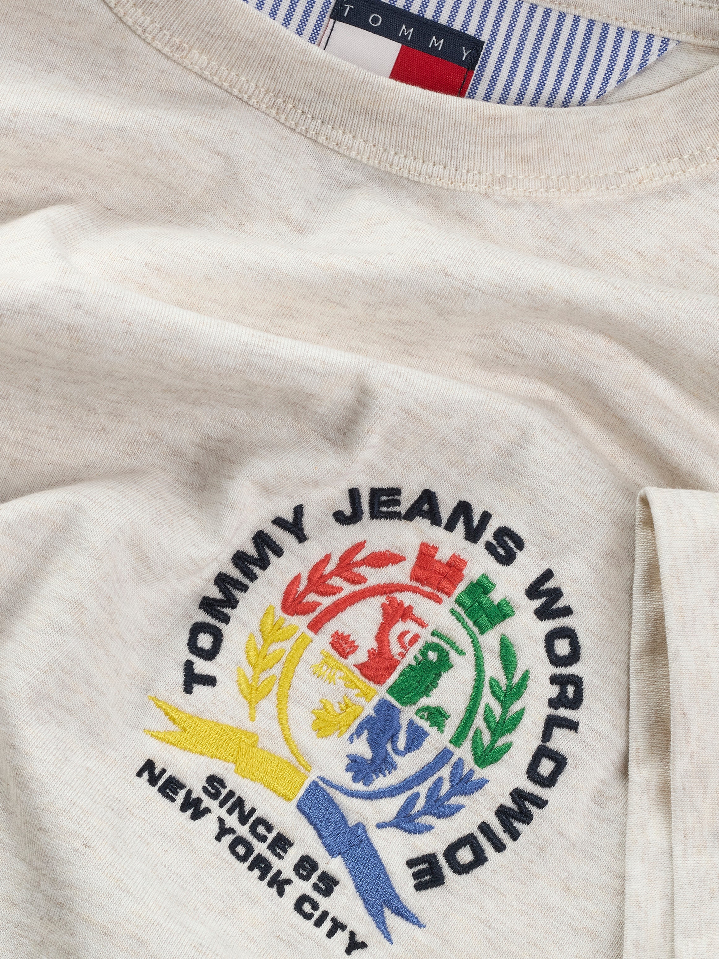 Theur Basic T-Shirt Herren Beige