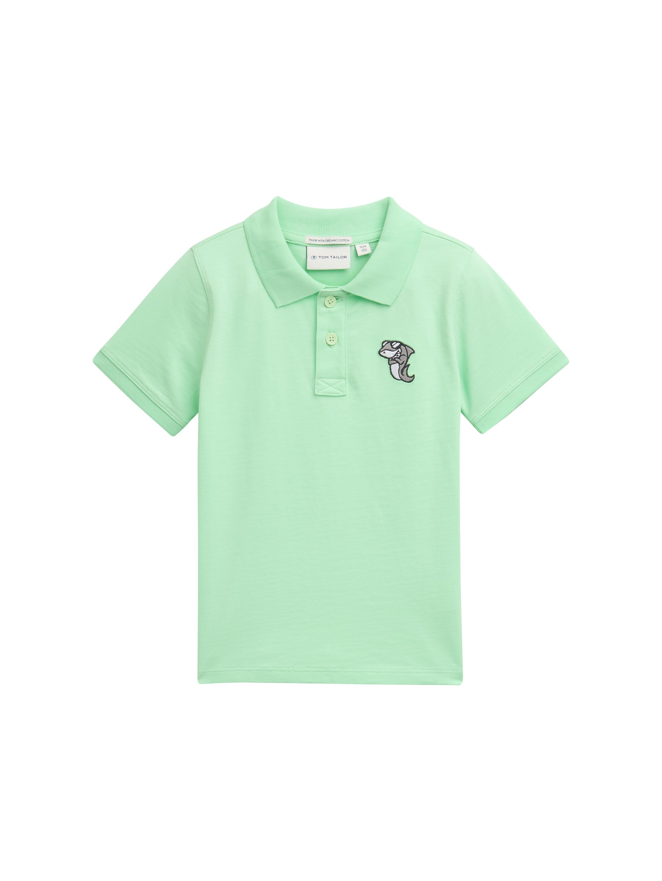 Tom Tailor Denim Polohemd Kinder Männlich Detail auf der Brust