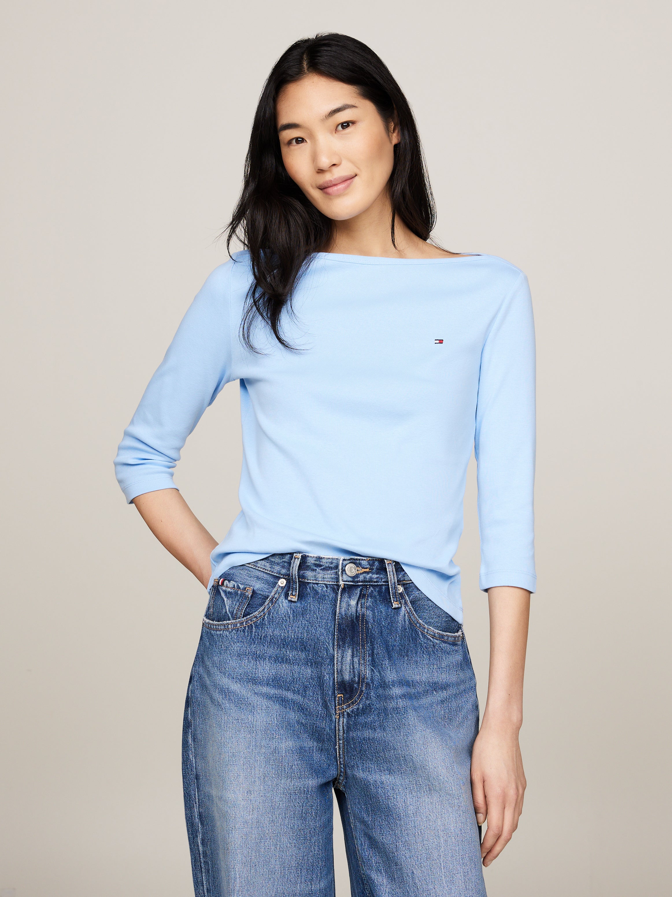 T Shirt Tops DOB - TOMMY HILFIGER EUROPE B.V. - WW0WW40589